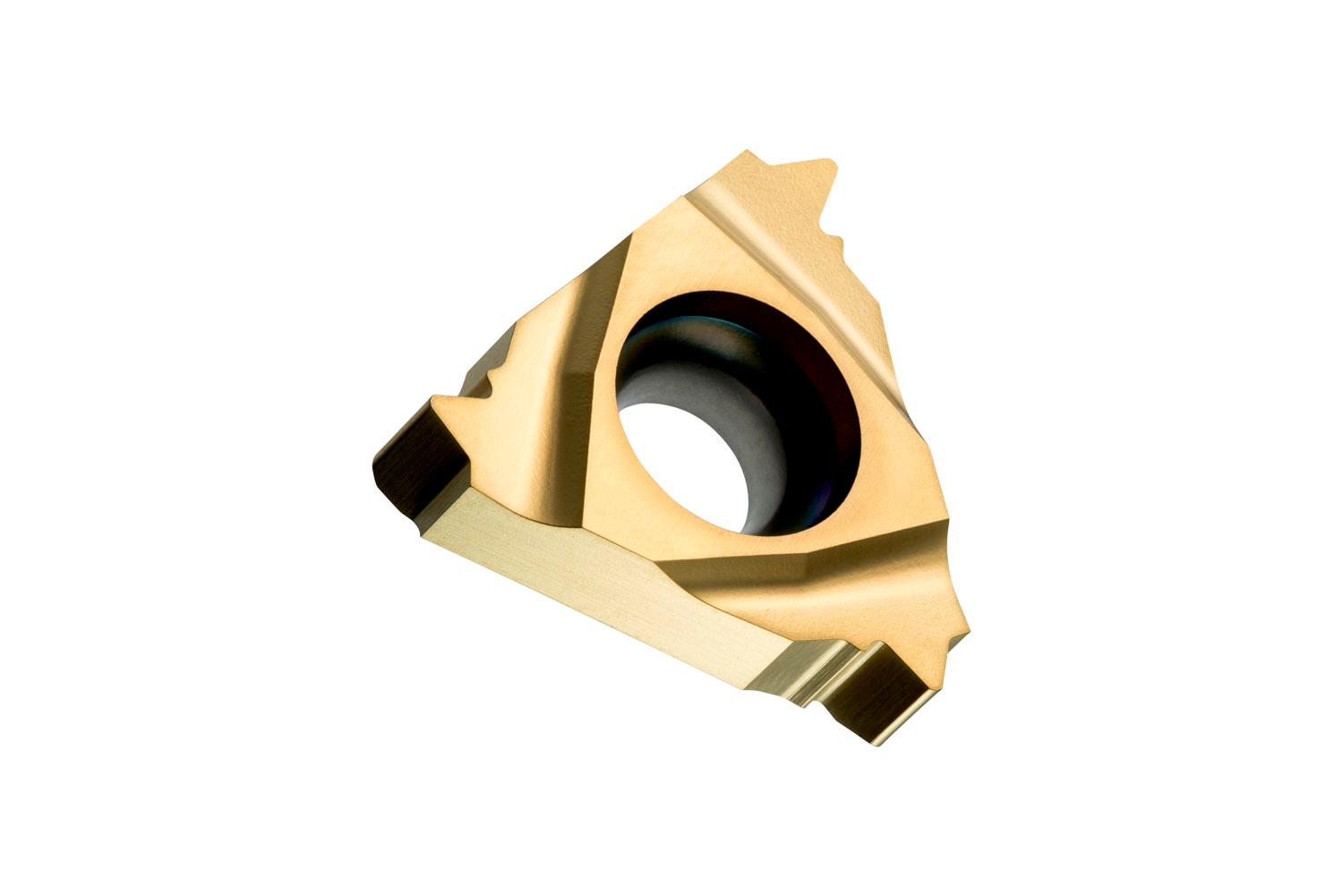 Picture of Sg-Side Thread Insert, Triangular ICD of .375", for Right Hand Cut of BSW Ext Threads with 16TPI