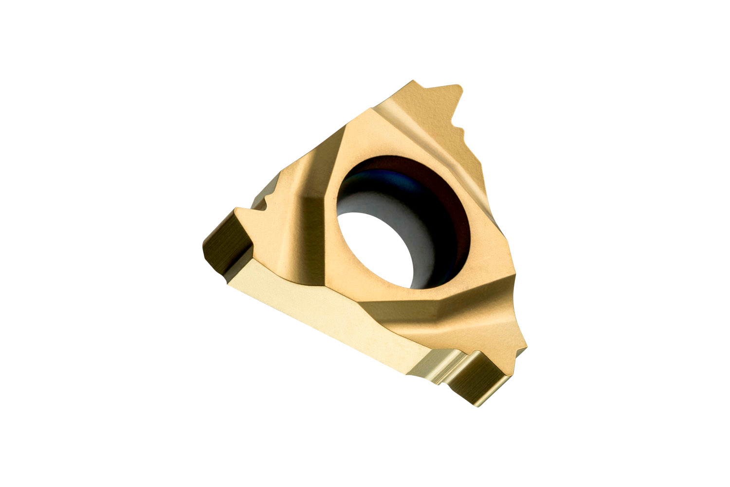 Picture of Sg-Side Thread Insert, Triangular ICD of .375", for Left Hand Cut of BSW Int Threads with 11TPI