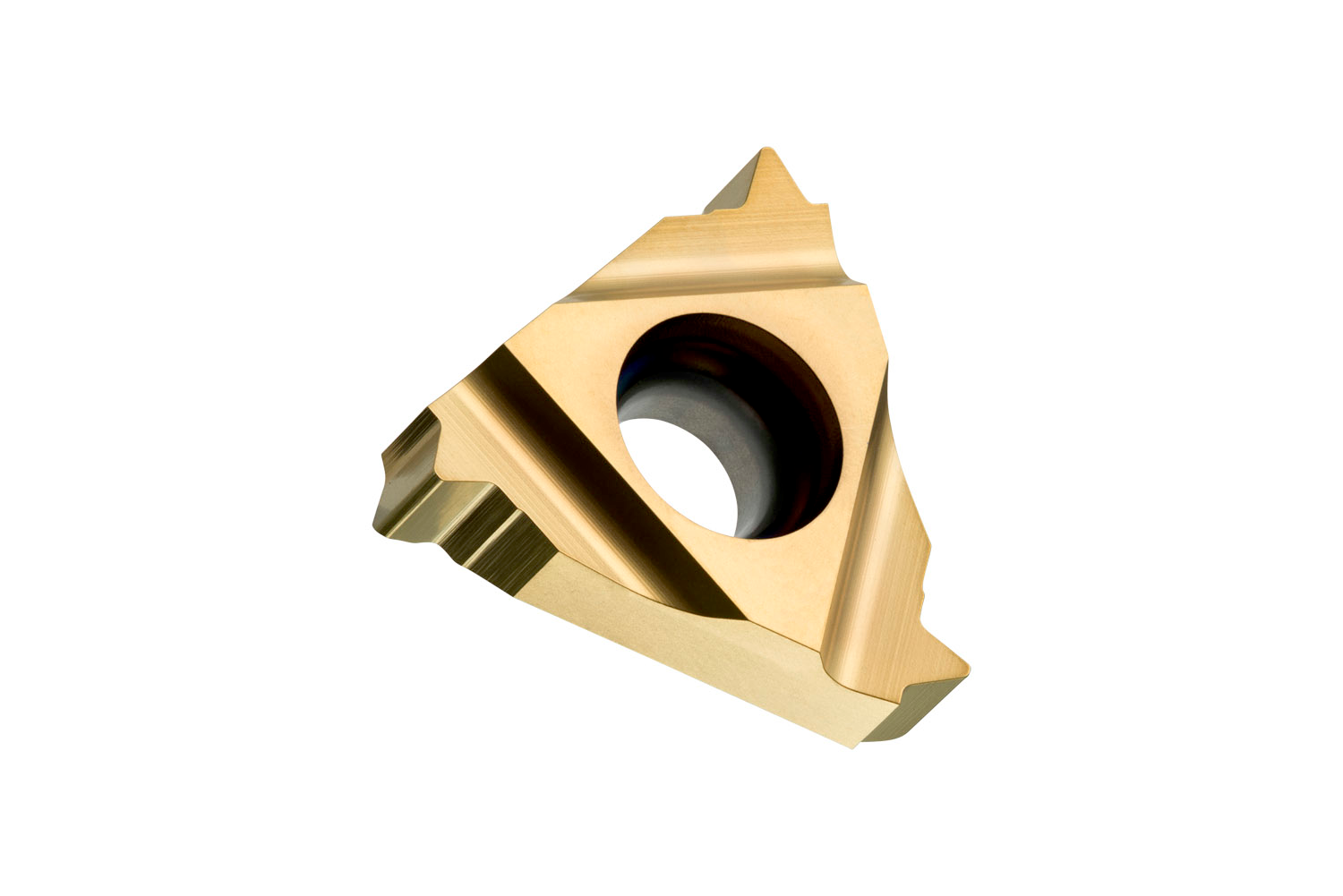 Picture of Sg-Side Thread Insert, Triangular ICD of .375", for Right Hand Cut of BSW Int Threads with 16TPI