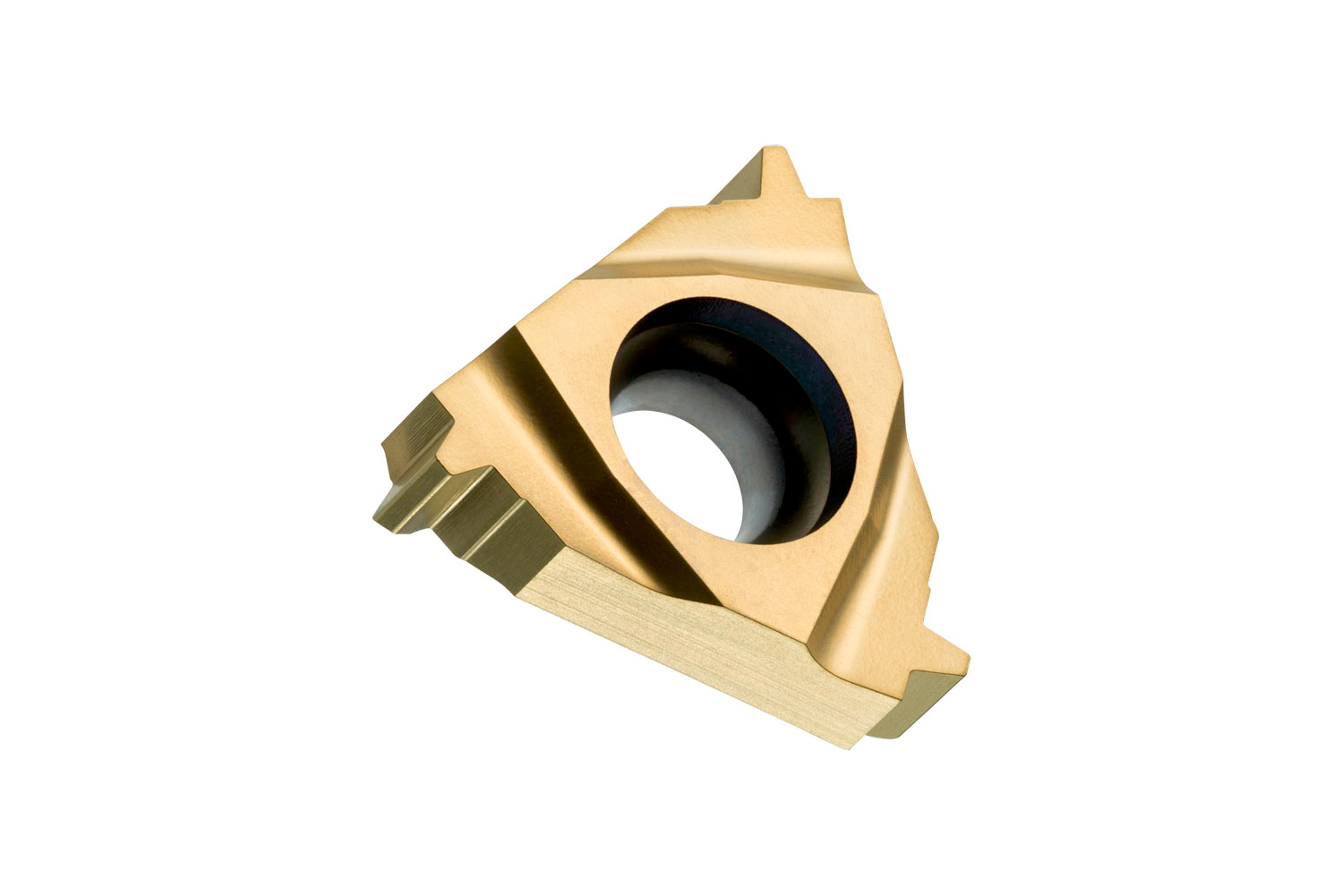 Picture of Sg-Side Thread Insert, Triangular ICD of .500", for Left Hand Cut of Trapezoidal TR Ext Threads with 4" Pitch
