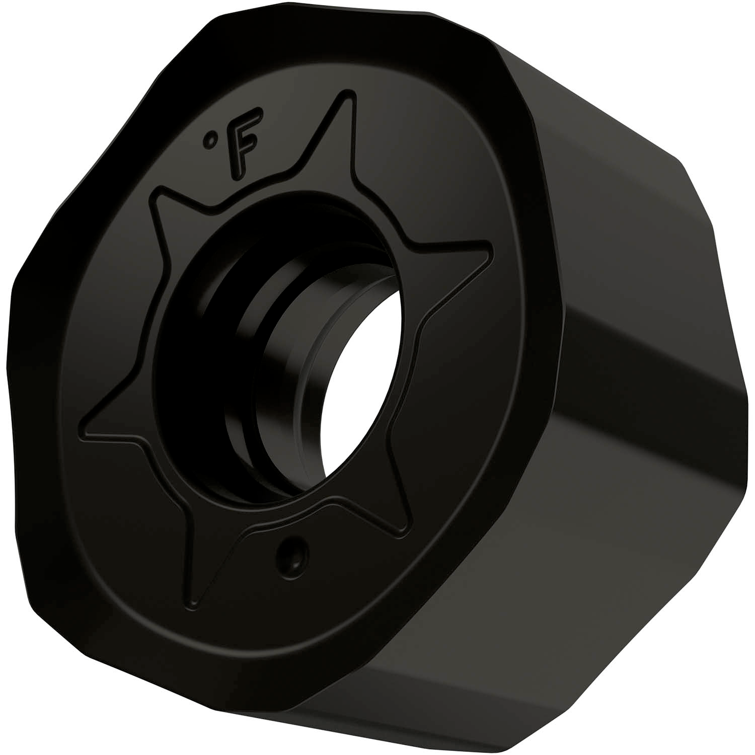 Picture of Dbl-Side Milling Insert HNGX 0604, Hectagonal for a Max Depth .1181"