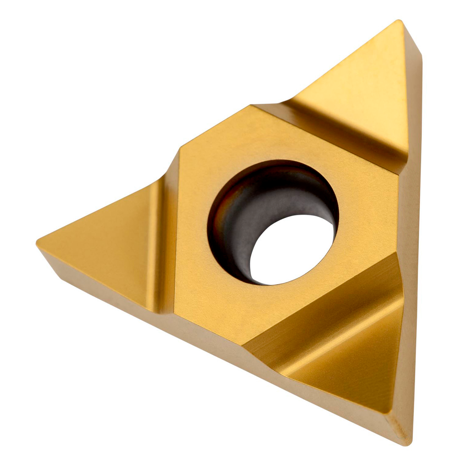 Picture of Sg-Side Thread Insert, Triangular ICD of .500", for Right and Left Hand Cut Part Pro of ISO-Metric and UN Int Threads with 5.5 to 8" Pitch and 4.5 to 3TPI