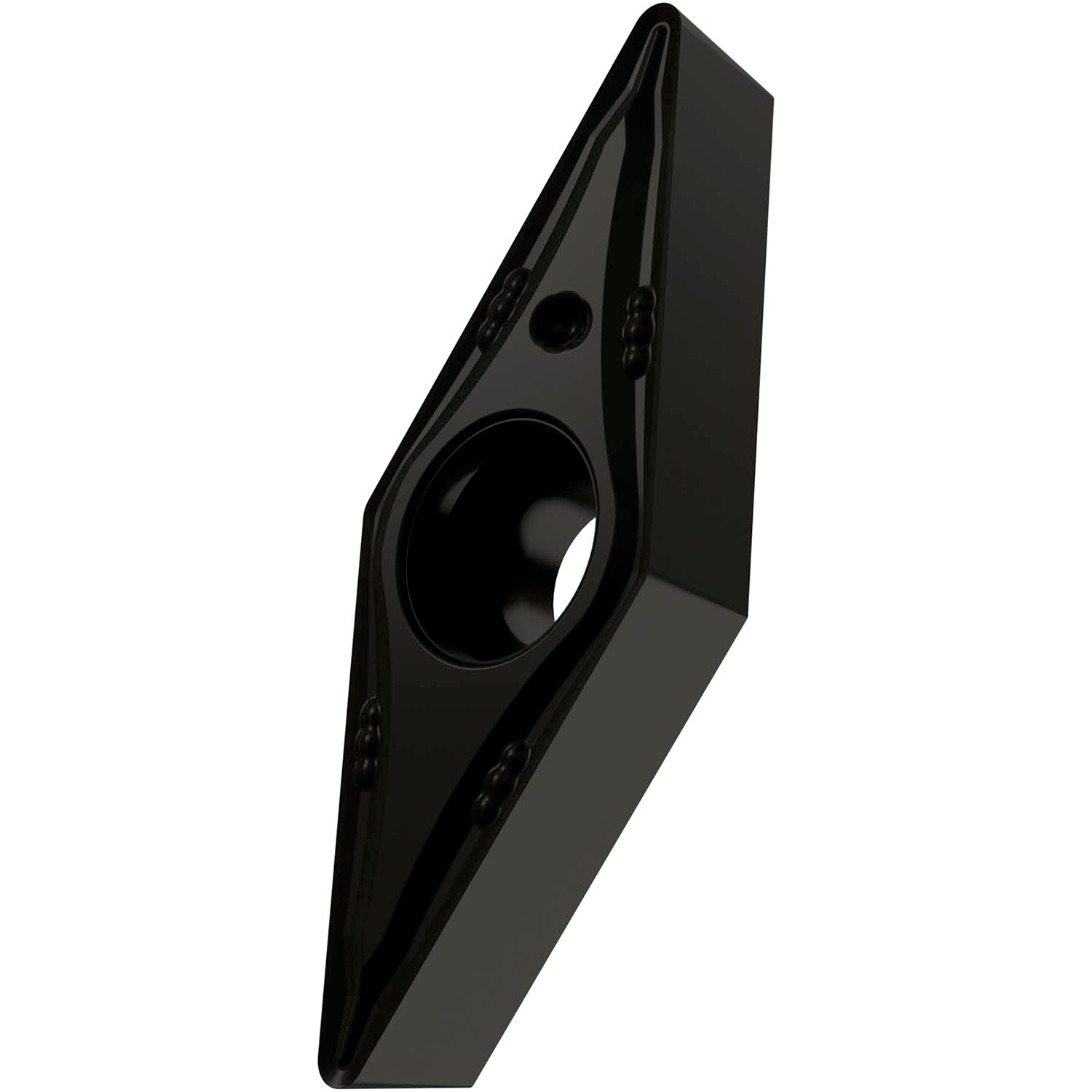 Picture of Sg-Side Pos Turning Insert, 35° Rhomboid with 7° Clear, ICD of 3/8", 3/16" Thick, 1/32" NR