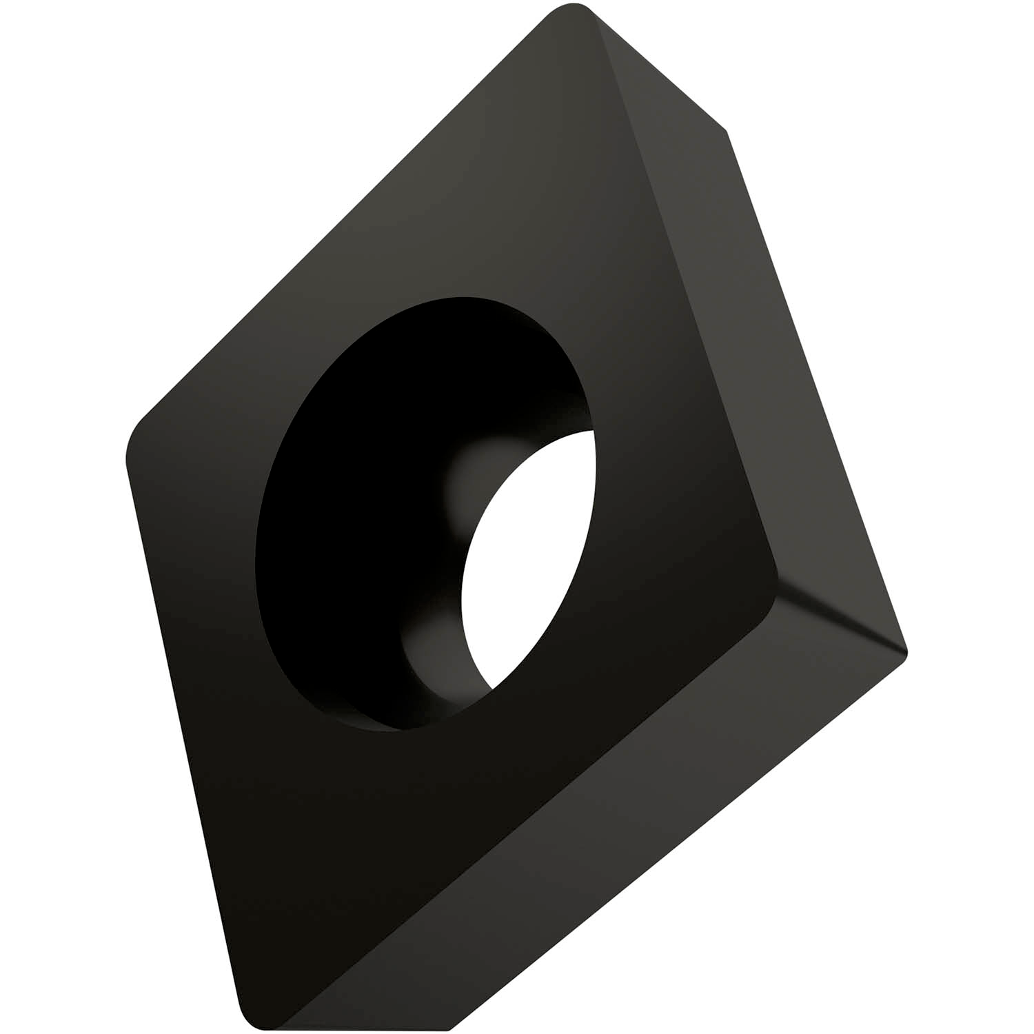 Picture of Sg-Side Pos Turning Insert, 80° Rhomboid with 7° Clear, ICD of 1/4", 3/32" Thick, 1/128" NR
