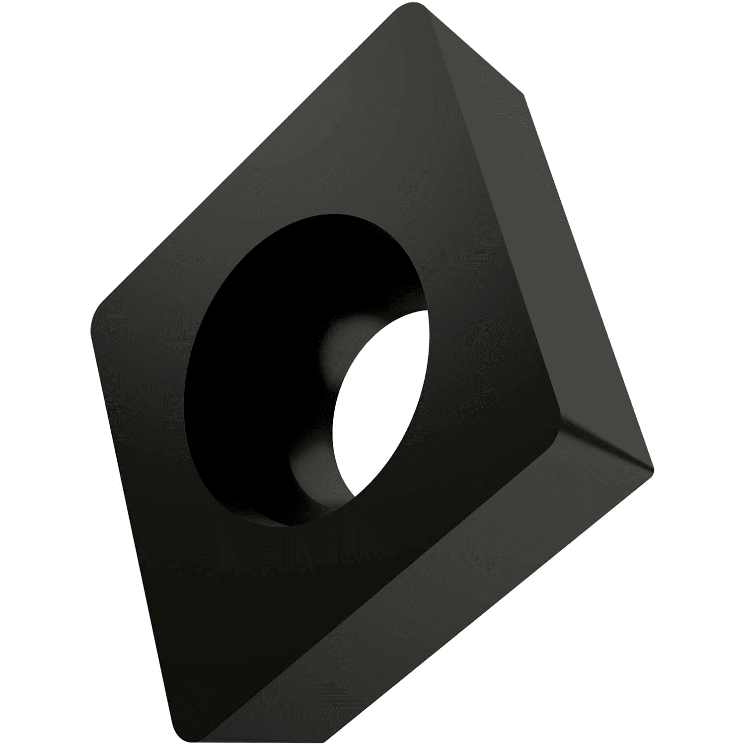 Picture of Sg-Side Pos Turning Insert, 80° Rhomboid with 7° Clear, ICD of 1/4", 3/32" Thick, 1/64" NR