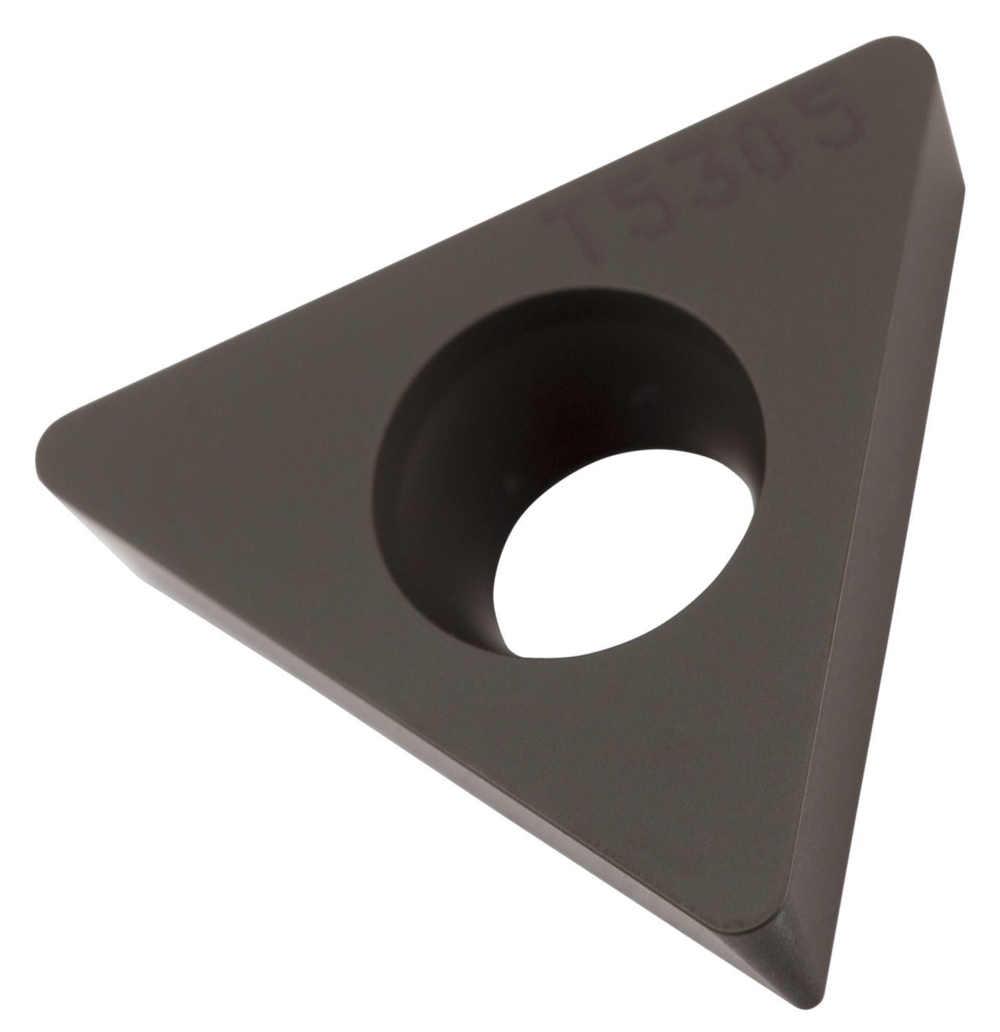 Picture of Sg-Side Pos Turning Insert, Triangular with 7° Clear, ICD of 1/4", 3/32" Thick, 1/64" NR