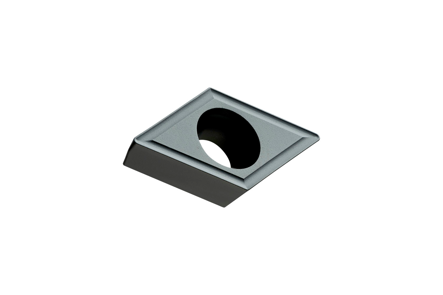 Picture of Sg-Side Pos Turning Insert, 55° Rhomboid with 7° Clear, ICD of 3/8", 5/32" Thick, 1/64" NR
