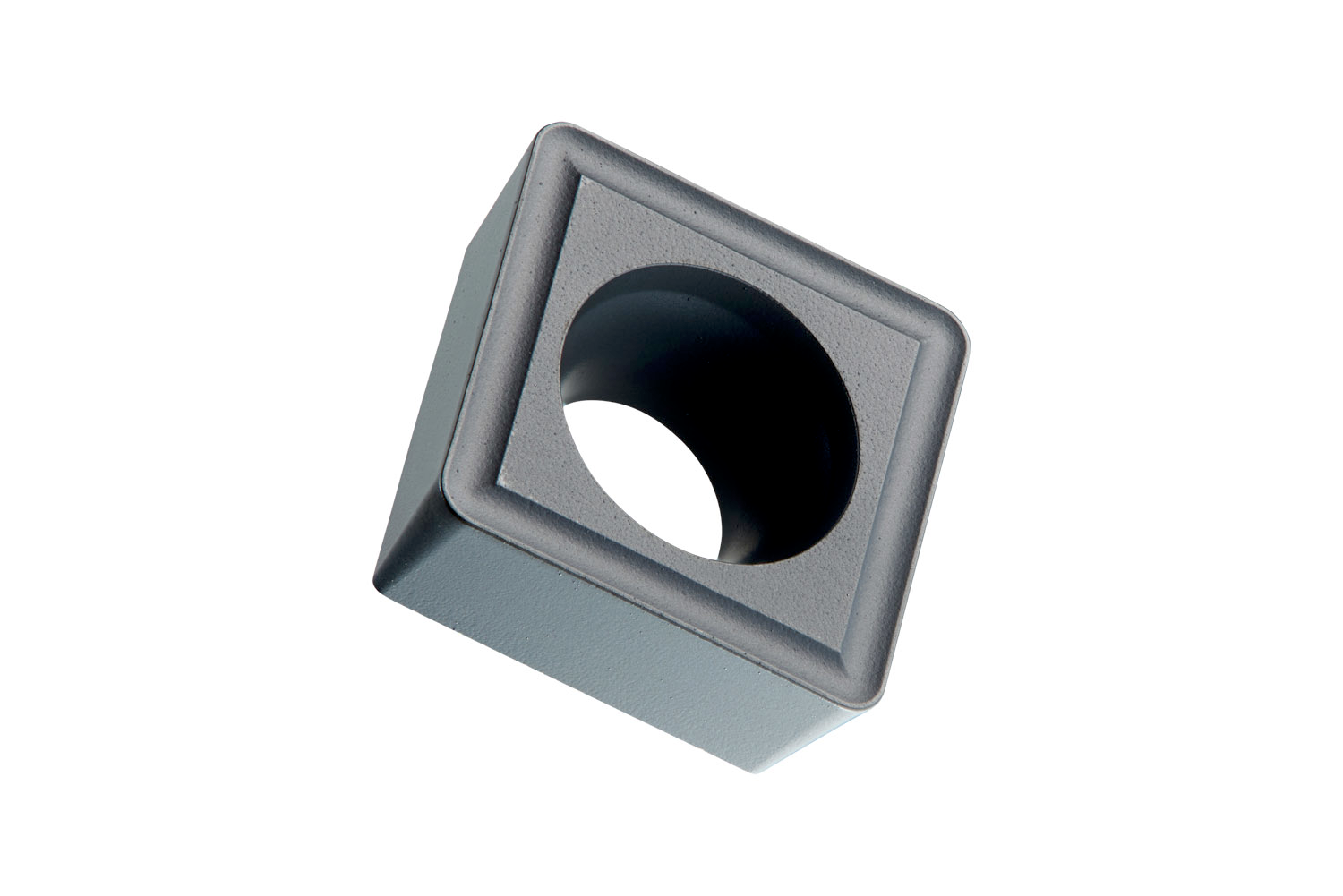 Picture of Sg-Side Pos Turning Insert, Square with 7° Clear, ICD of 1/2", 3/16" Thick, 1/32" NR