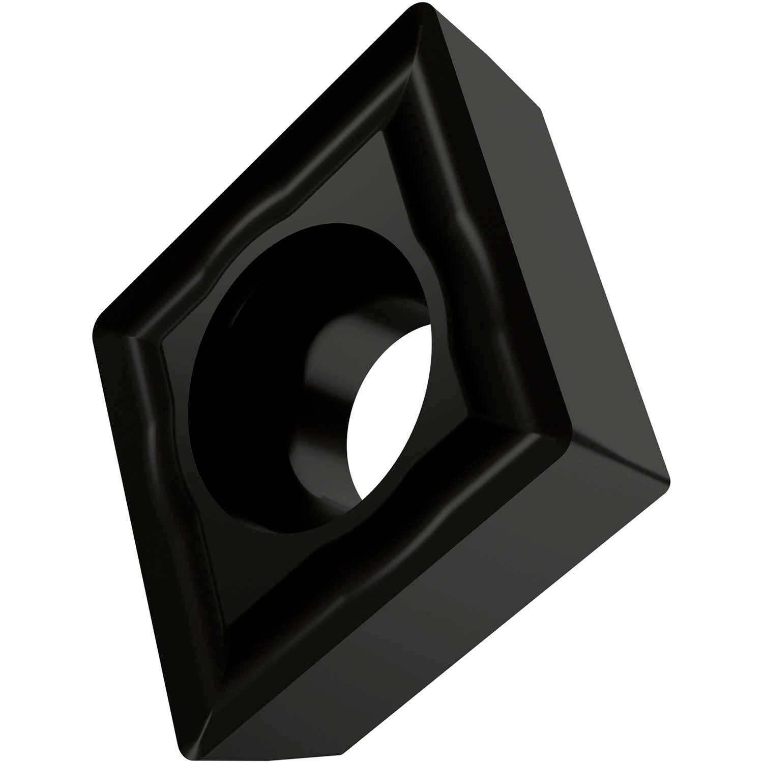 Picture of Sg-Side Pos Turning Insert, 80° Rhomboid with 7° Clear, ICD of 5/16", 1/8" Thick, 1/64" NR