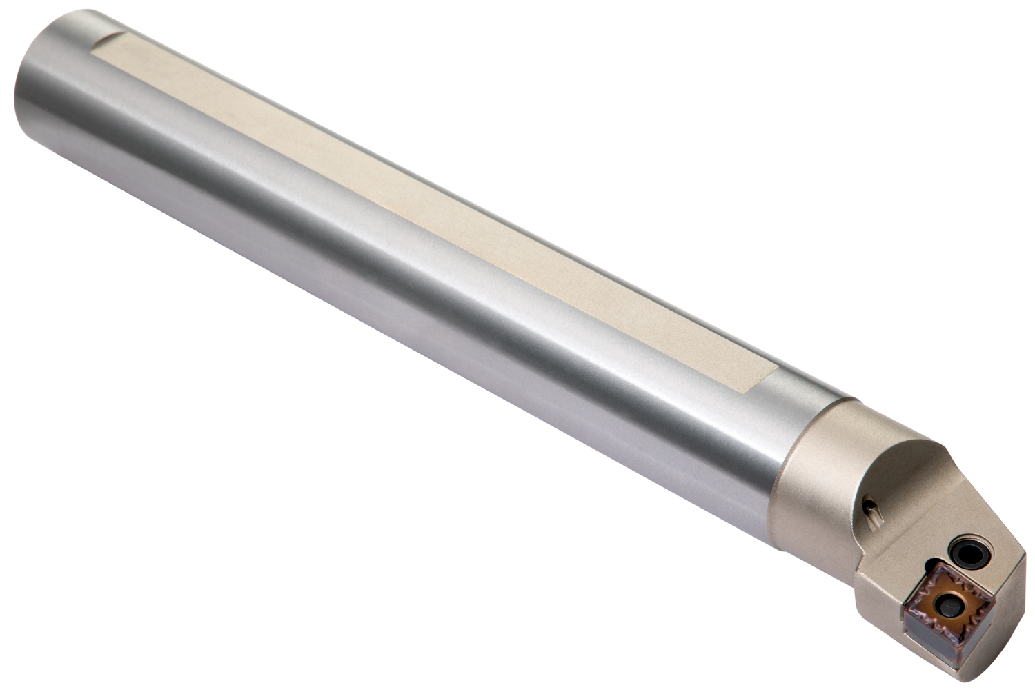 Picture of Lever Lock Boring Bar for Holding a 80° Rhombus Neg Insert with an ICD of 9.525mm, 3.18mm Thick , Left Hand
