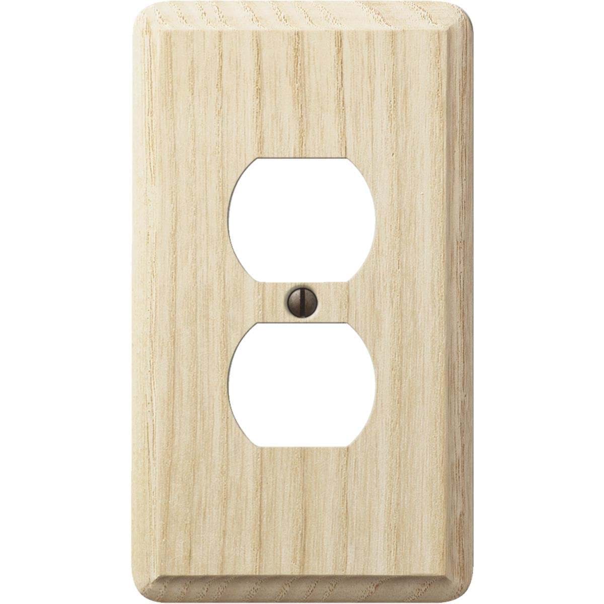Picture of Amerelle Wood Outlet Wall Plate