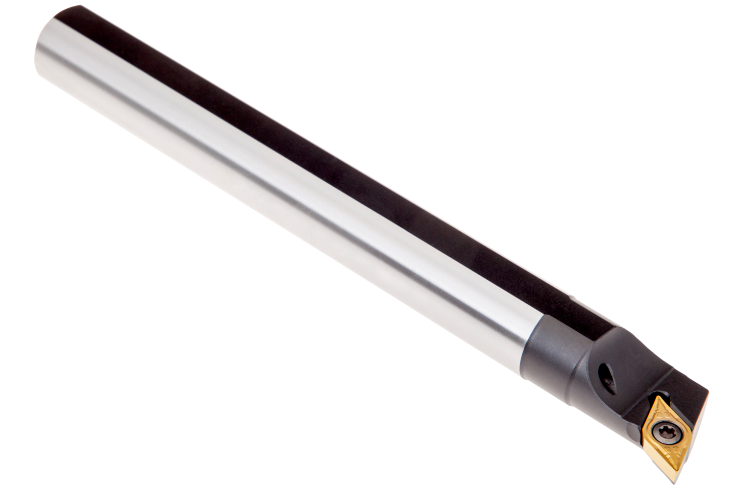 Picture of Screw Clamp Boring Bar for Holding a 55° Rhombus Pos Insert with an ICD of 1/4'', 3/32'' Thick , Left Hand