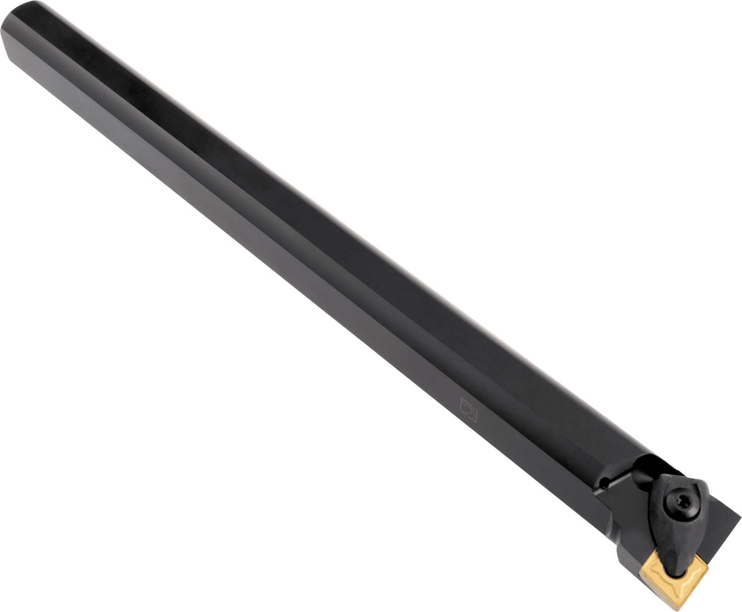 Picture of Double Clamp Boring Bar for Holding a 80° Rhombus Neg Insert with an ICD of 3/8'', 1/8'' Thick , Left Hand