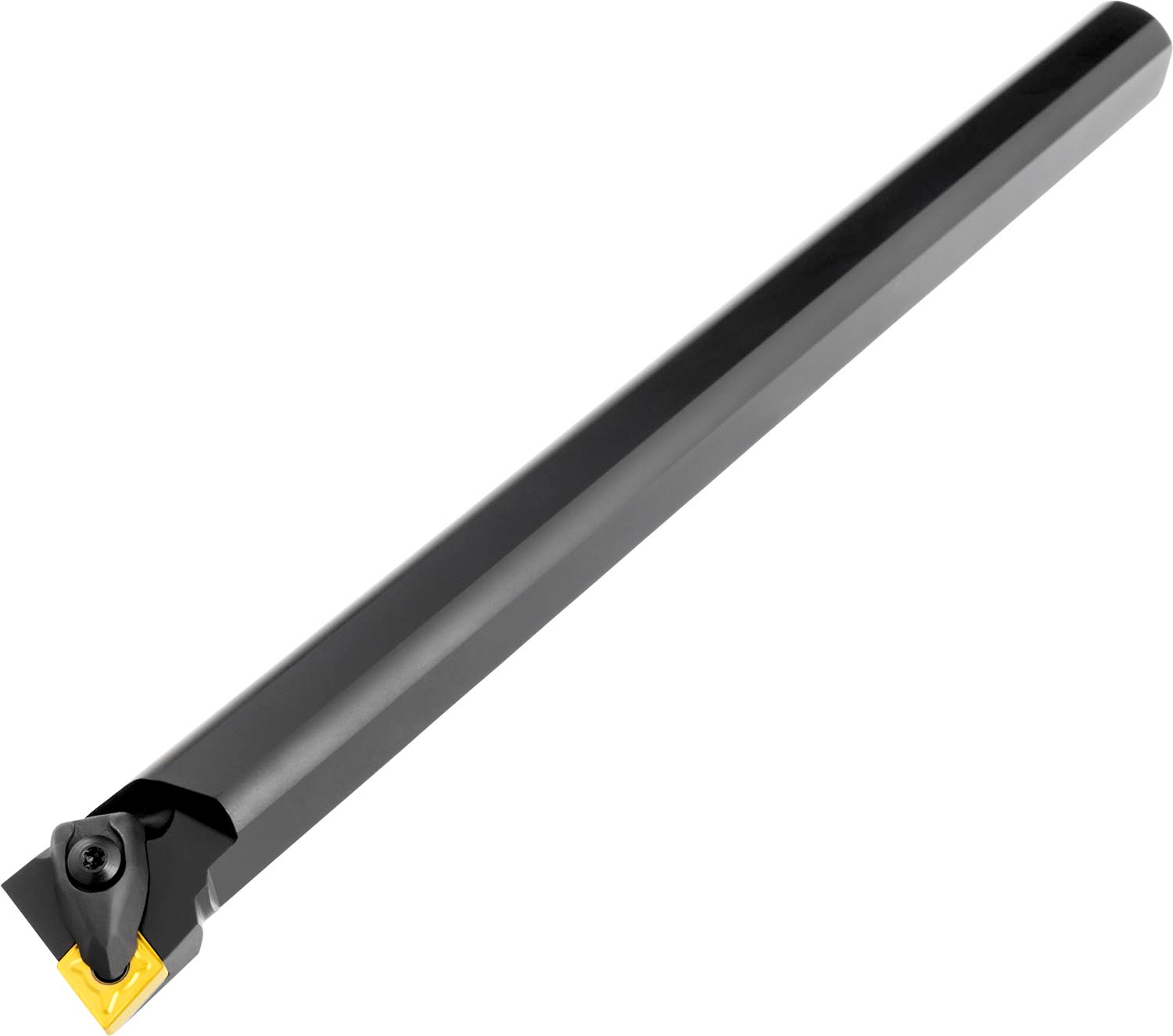 Picture of Double Clamp Boring Bar for Holding a 80° Rhombus Neg Insert with an ICD of 3/8'', 1/8'' Thick , Right Hand