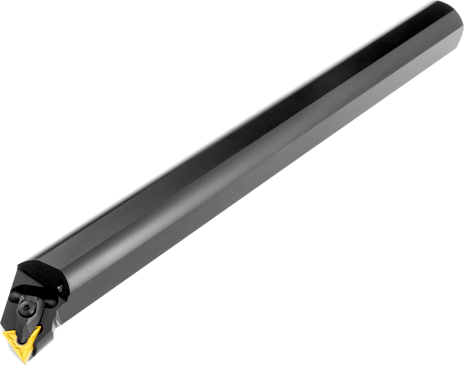 Picture of Double Clamp Boring Bar for Holding a Triangular Neg Insert with an ICD of 3/8'', 3/16'' Thick , Right Hand