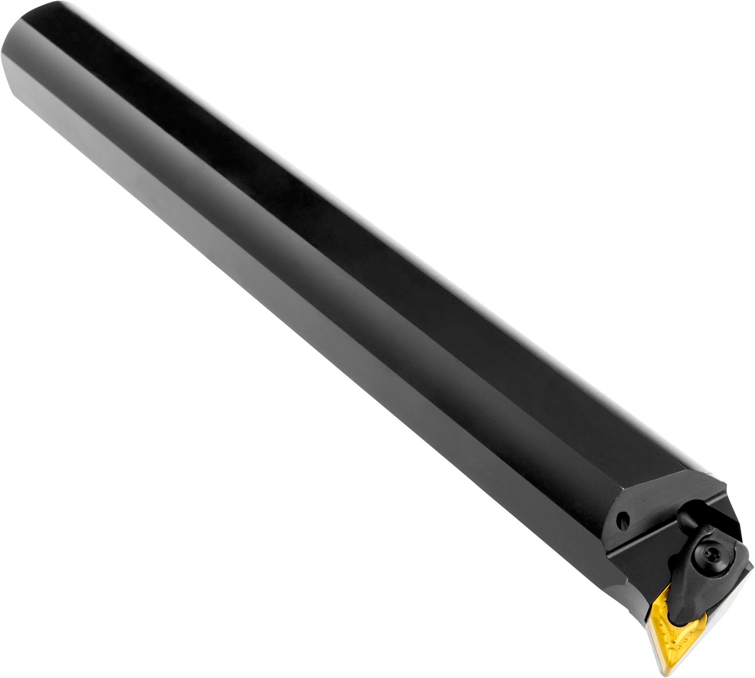 Picture of Double Clamp Boring Bar for Holding a 55° Rhombus Neg Insert with an ICD of 3/8'', 3/16'' Thick , Left Hand