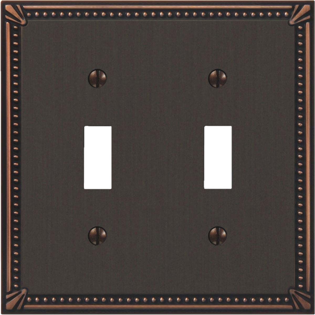 Picture of Amerelle Imperial Bead Cast Metal Switch Wall Plate
