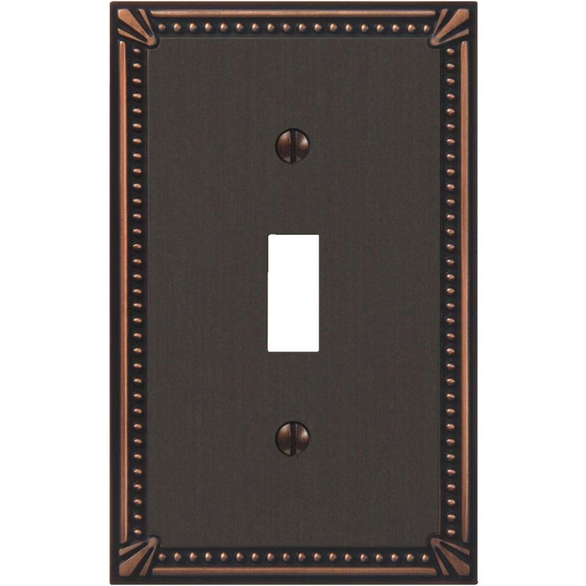 Picture of Amerelle Imperial Bead Cast Metal Switch Wall Plate