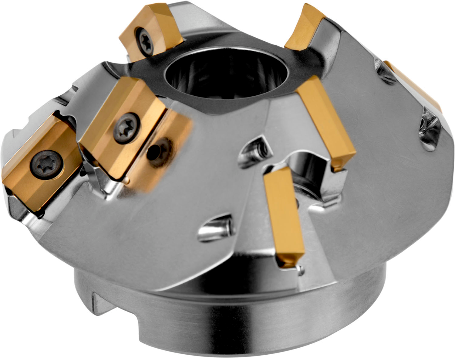 Picture of Helical Shell Milling Cutter - Chamfering Cut Dia 1.500 to Max 3.350''