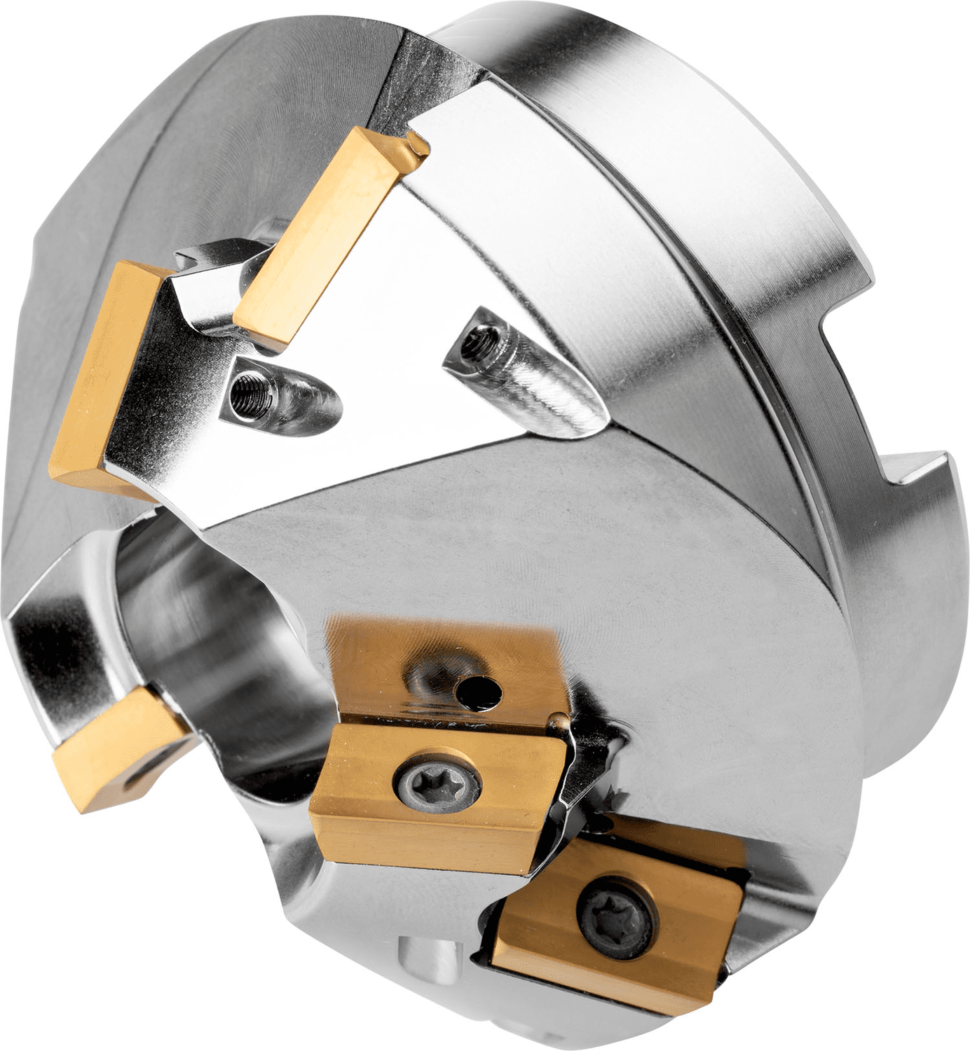 Picture of Helical Shell Milling Cutter - Chamfering Cut Dia 1.500 to Max 3.035''
