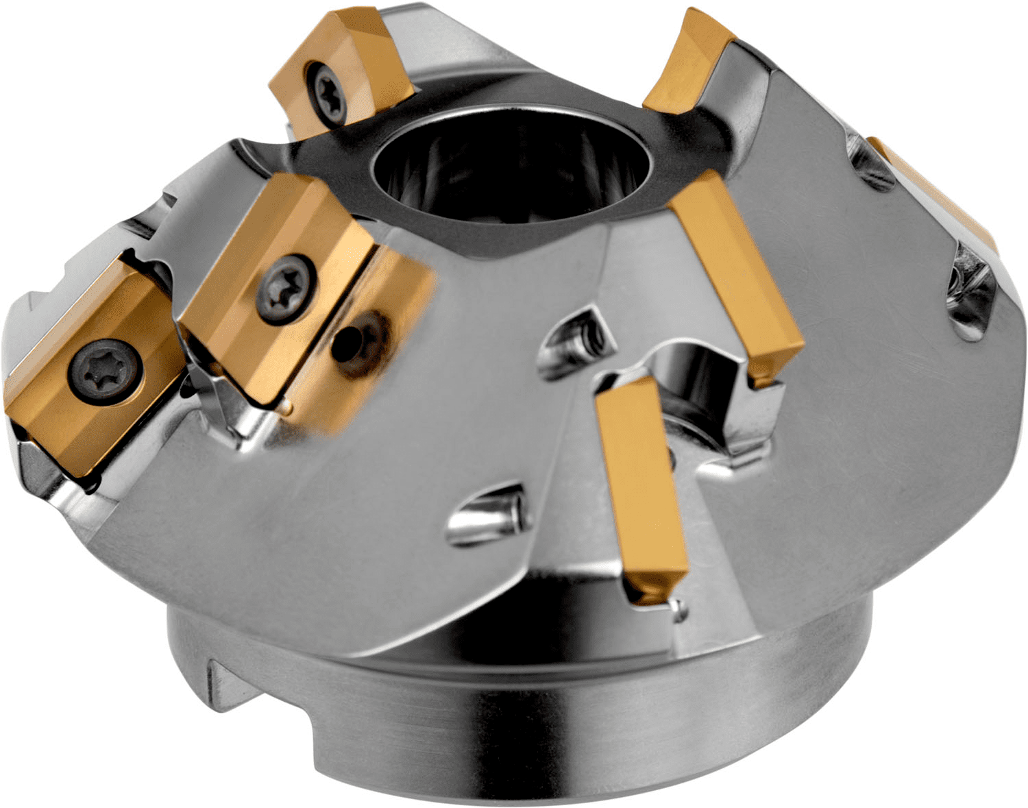 Picture of Helical Shell Milling Cutter - Chamfering Cut Dia 2.000 to Max 3.850''