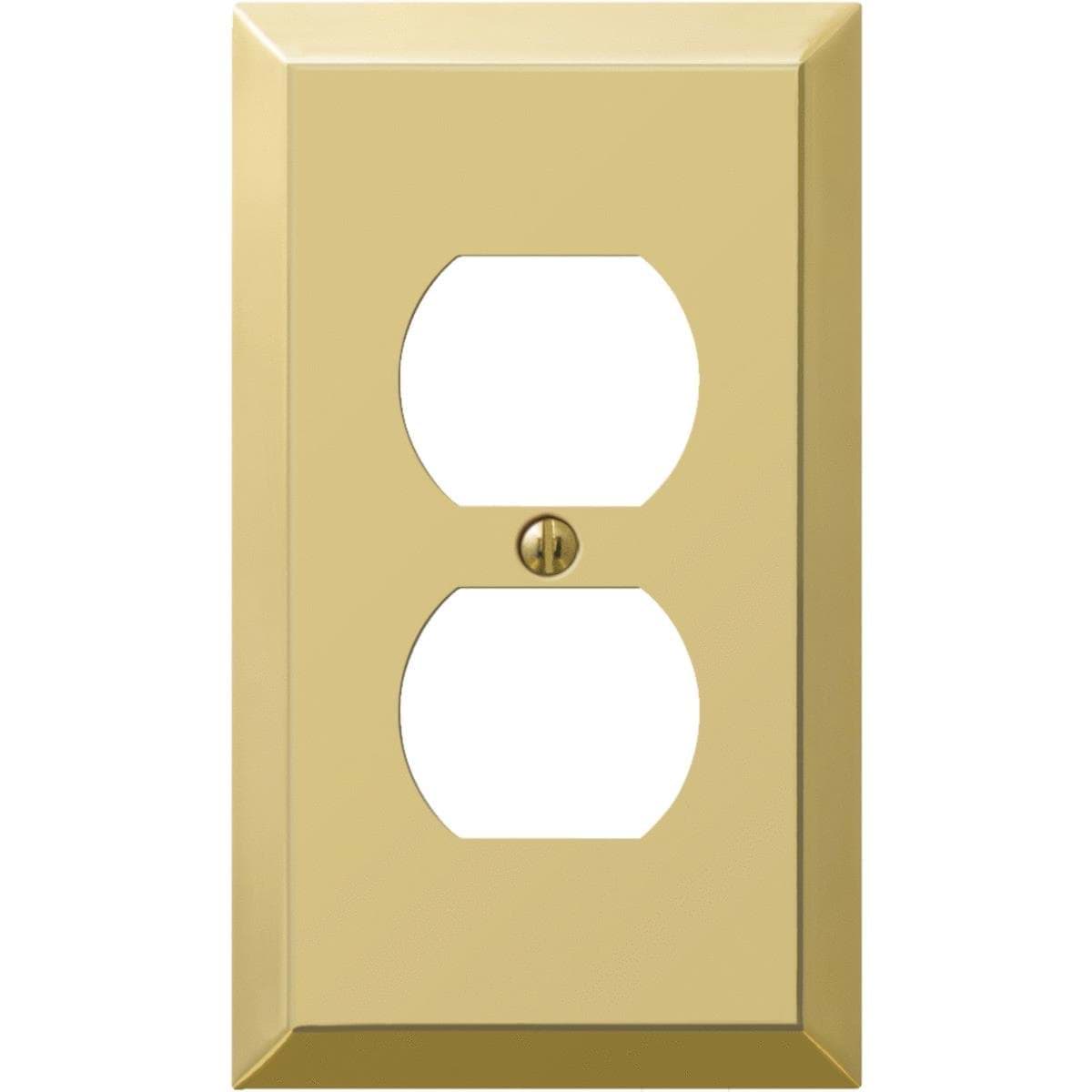 Picture of Amerelle Stamped Steel Outlet Wall Plate