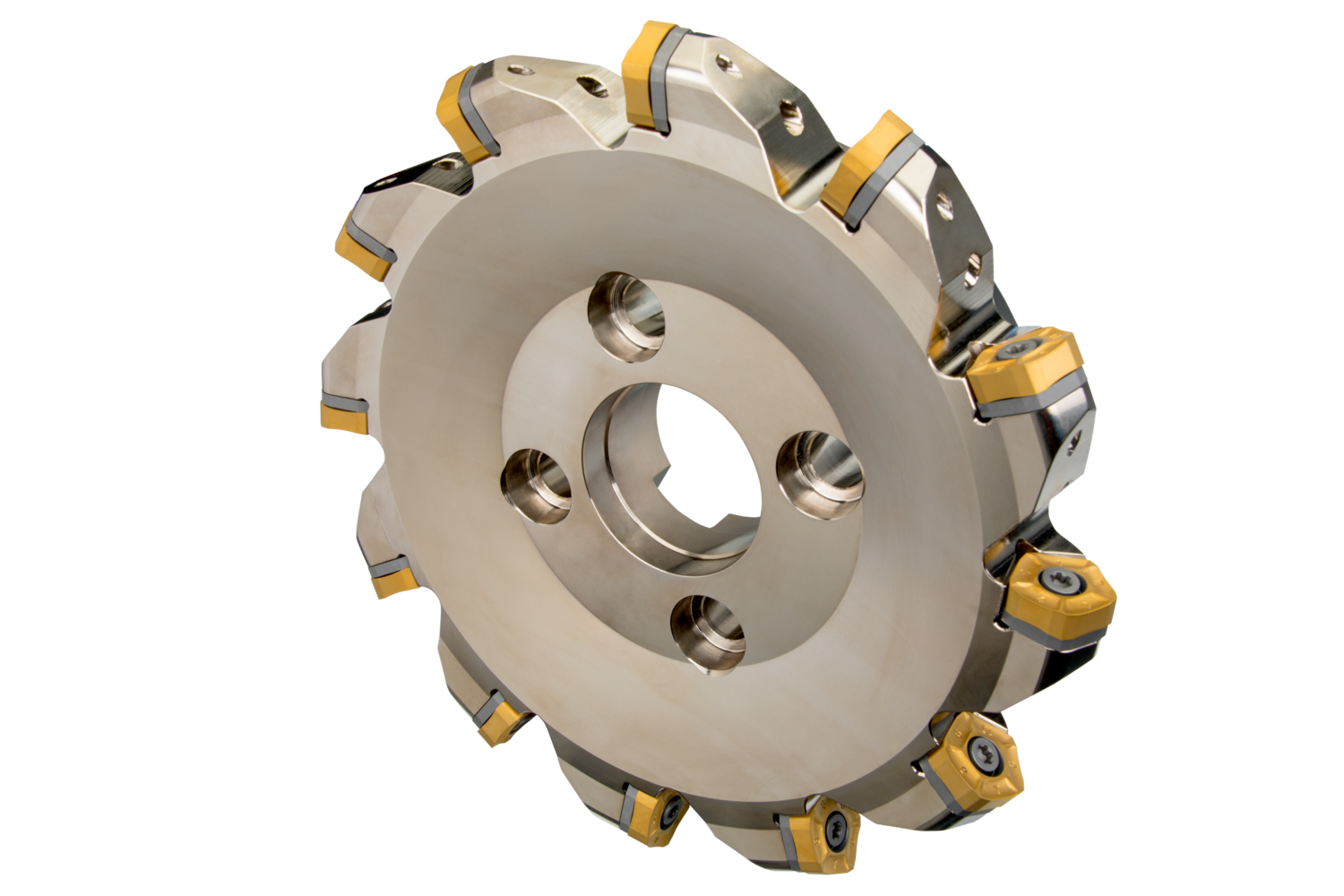 Picture of Face Mill with Dbl Neg Geo Dbl-Side Inserts, Cut Dia 8.000 to Max 8.627'' with 57° Approach