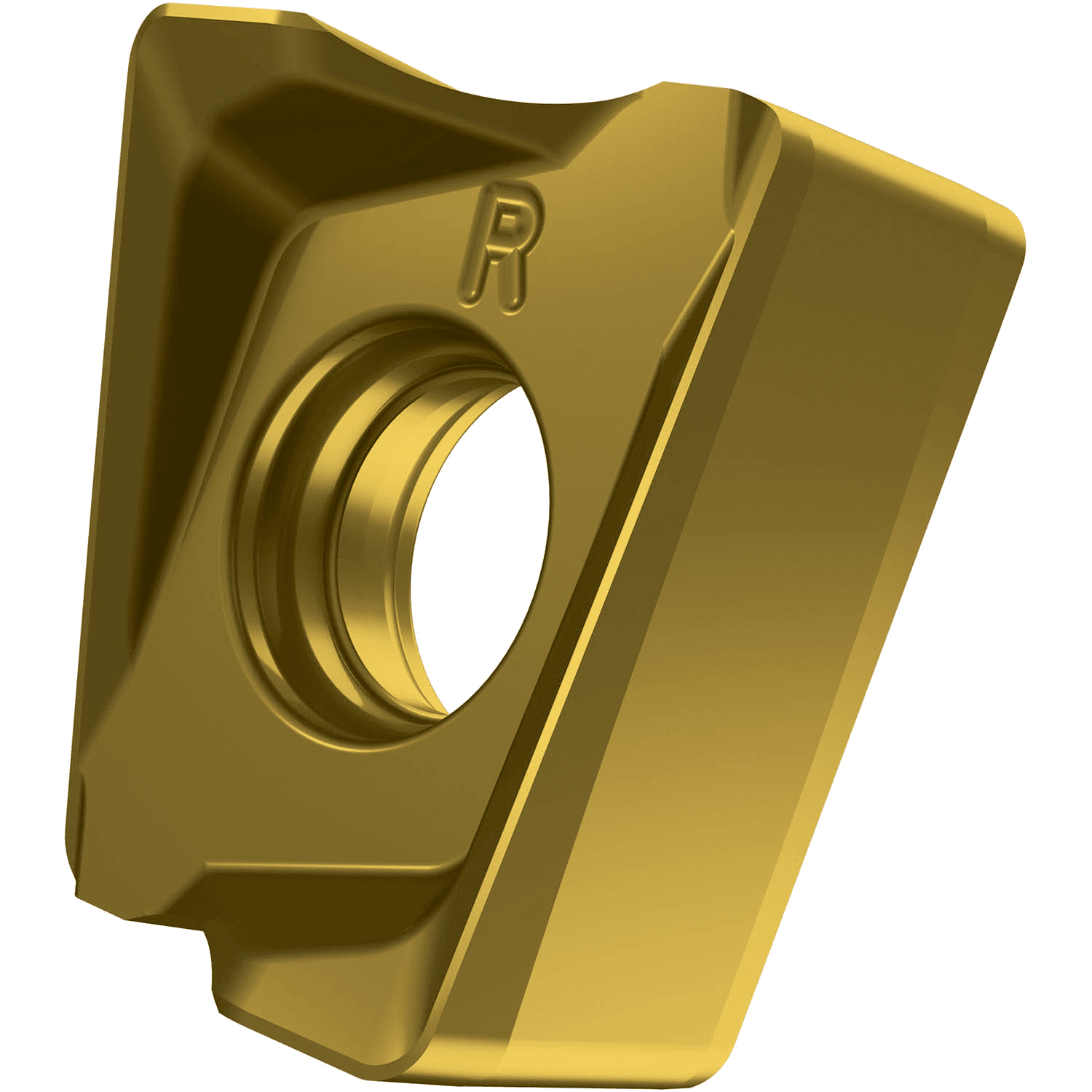 Picture of Dbl-Side Milling Insert LNGX 1205, Rectangular Max Depth .3543", with .063" CR