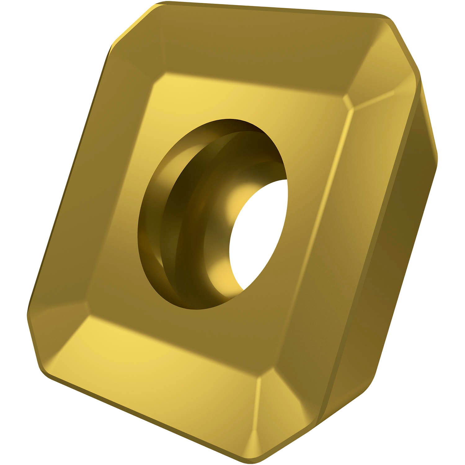 Picture of Sg-Side Milling Insert SEET 12T3 with CB, Square for a Max Depth .2559"