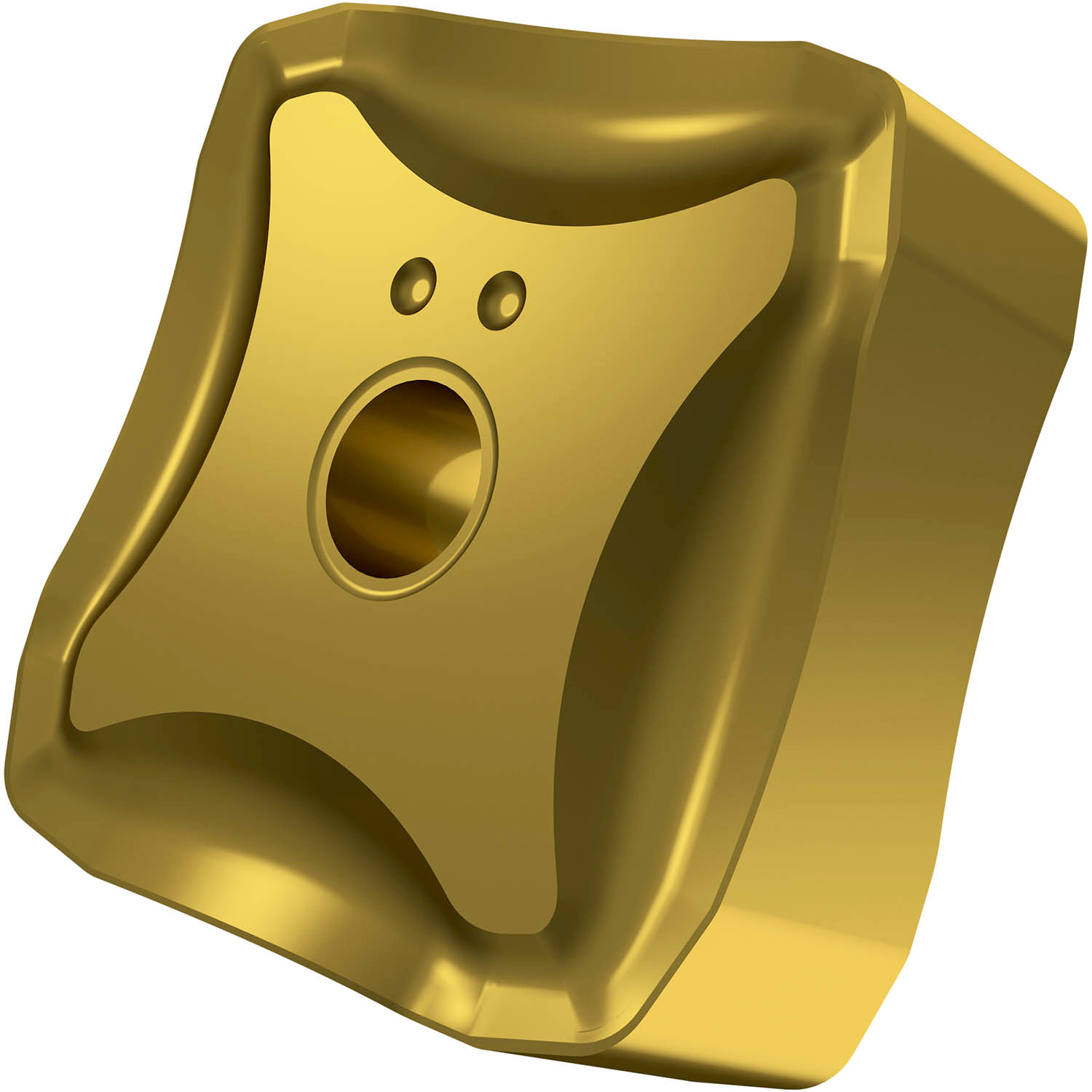 Picture of Dbl-Side Milling Insert SNHF 1504 with CB, Square for a Max Depth .3543"