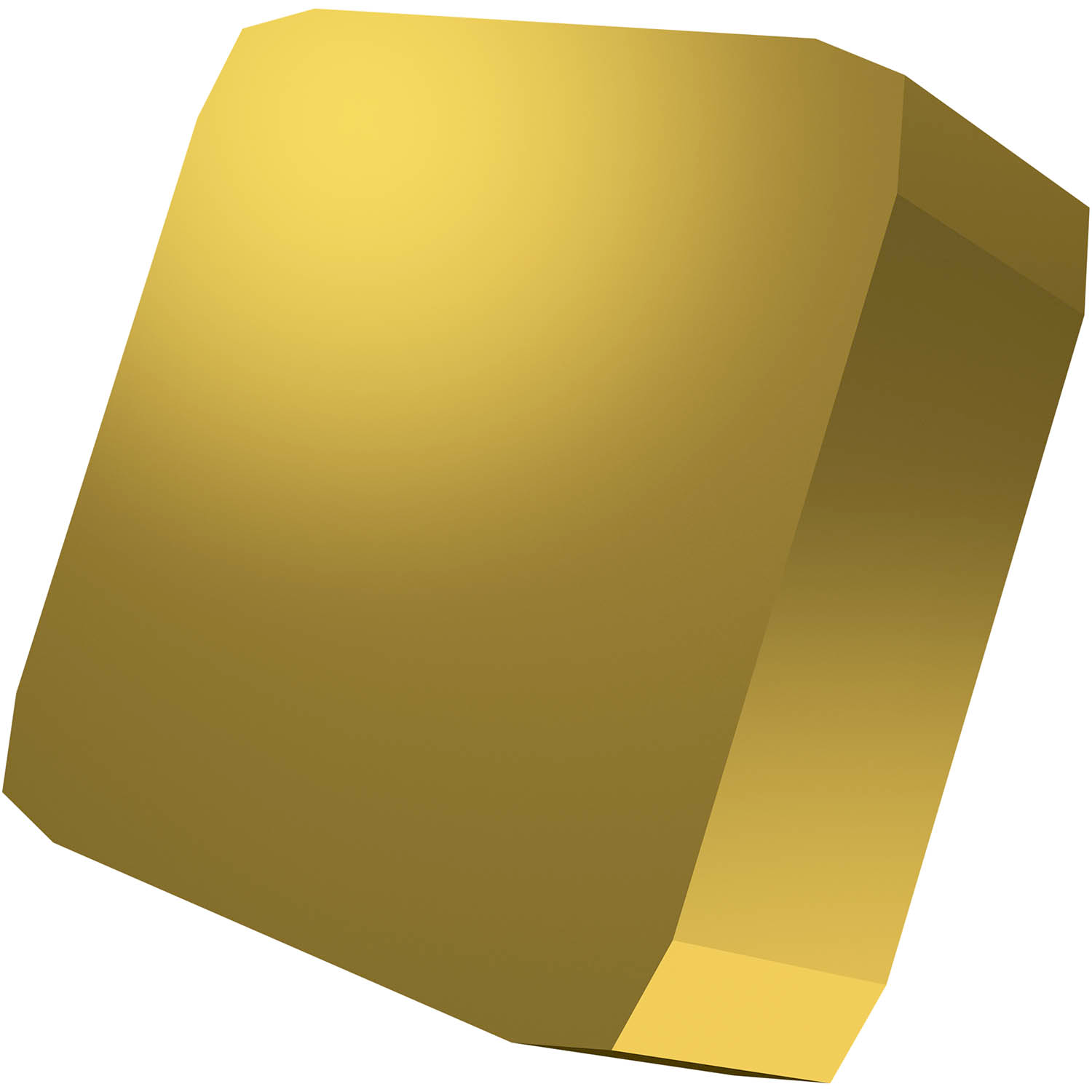 Picture of Dbl-sided Milling Insert SNHN 1504 PRS, Square for a maximum depth of Cut of .5315"