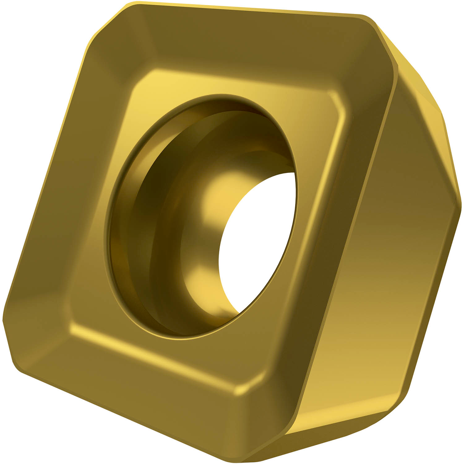 Picture of Sg-Side Milling Insert SNKT 1205 with CB, Square for a Max Depth .2559"