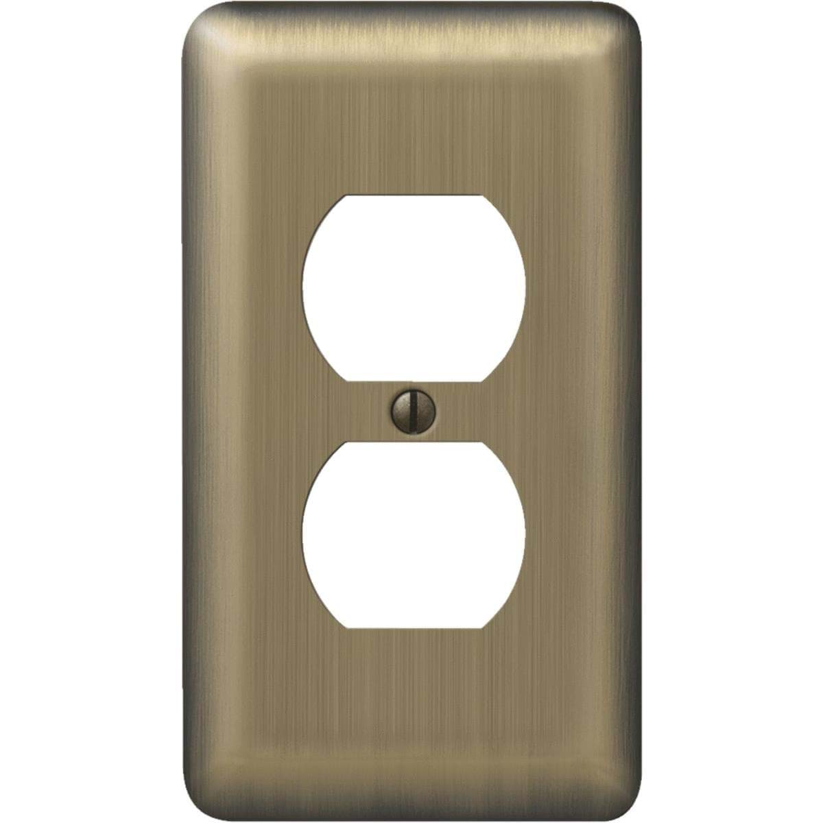 Picture of Amerelle Stamped Steel Outlet Wall Plate