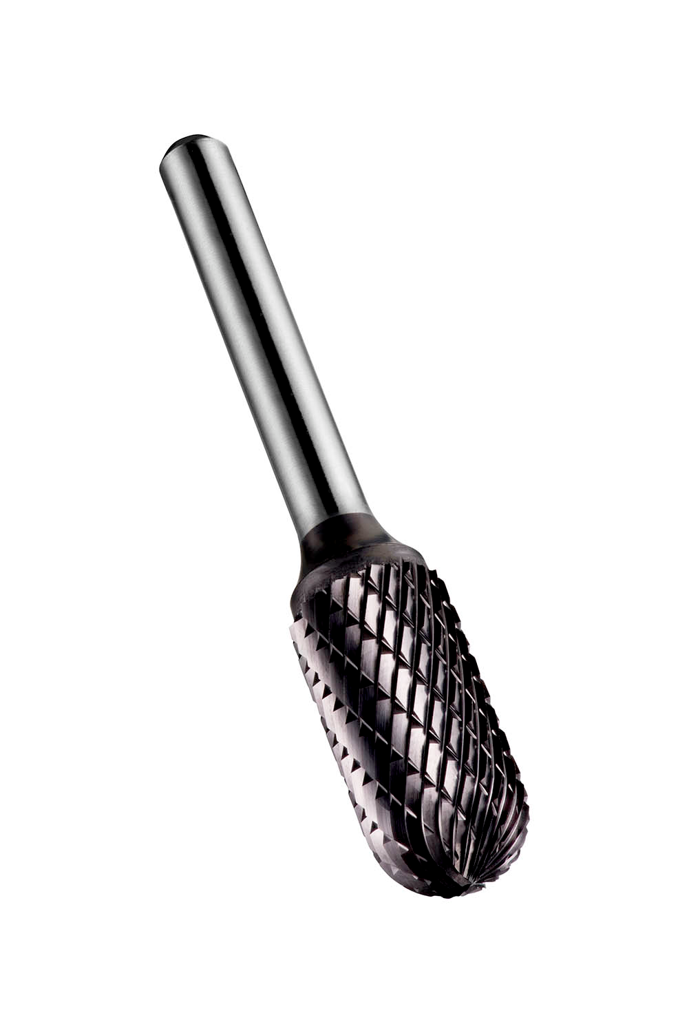 Picture of Cylinder Burr with Ball Nose (C Shape), Dia. 8mm with 19mm Length of Cut, 64mm Length and 6mm Shank