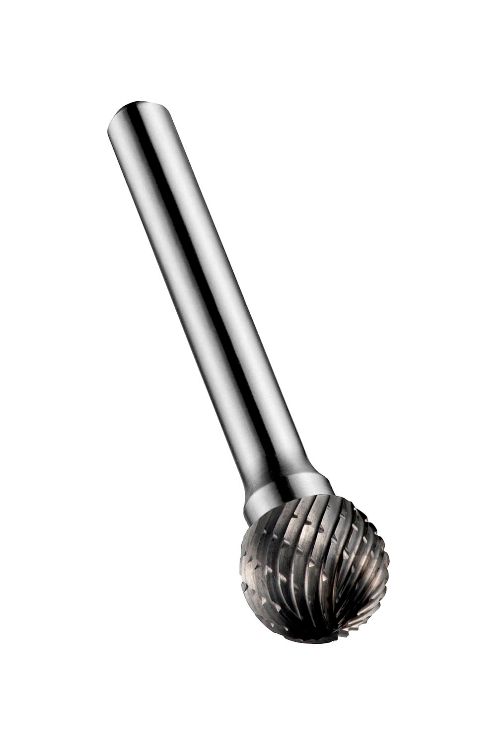 Picture of Ball Burr (D Shape), Dia. 8mm with 6mm Length of Cut, 52mm Length and 6mm Shank
