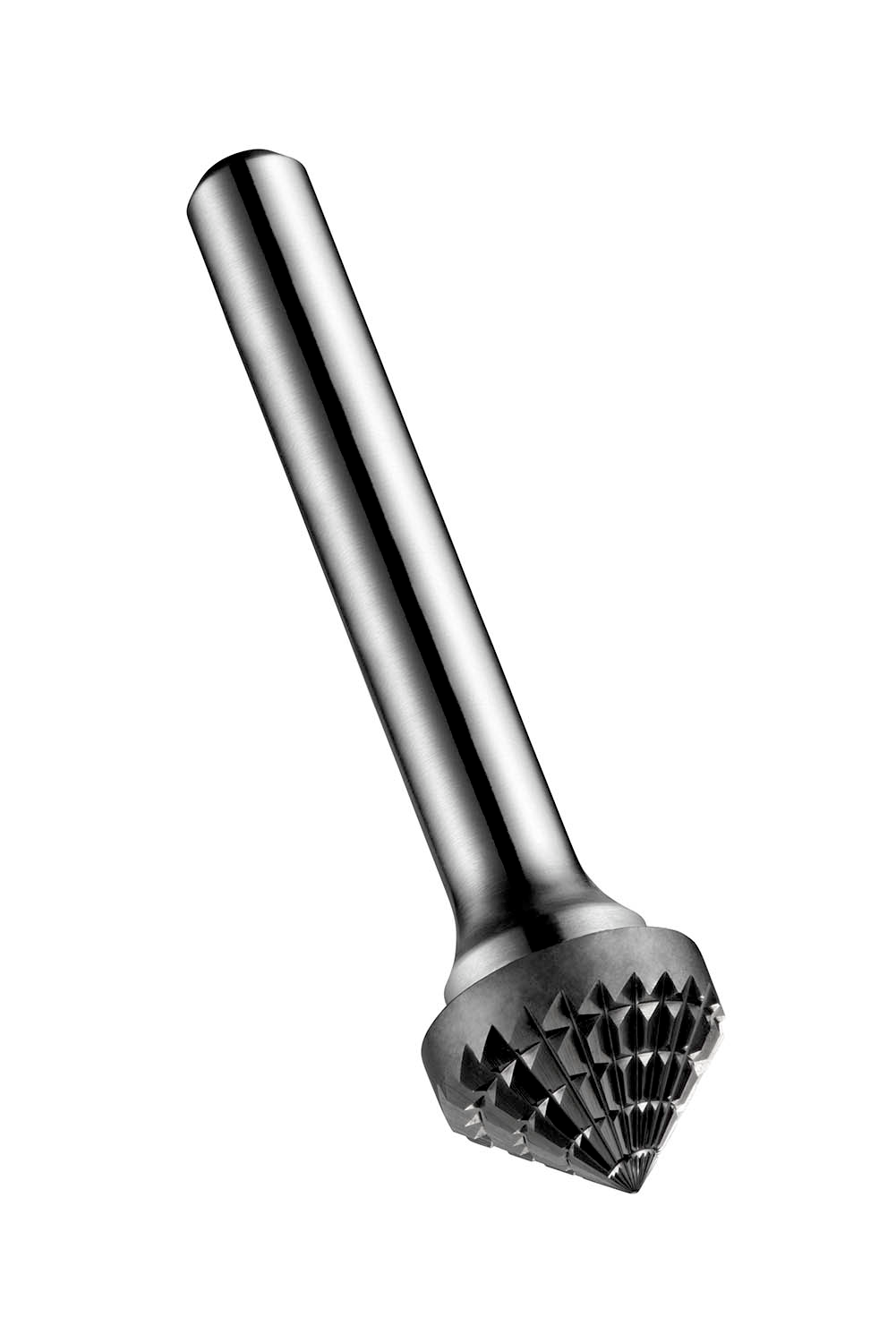 Picture of 90° Countersink Burr (K Shape), Dia 16mm with 8mm Length of Cut, 57mm Length and 6mm Shank
