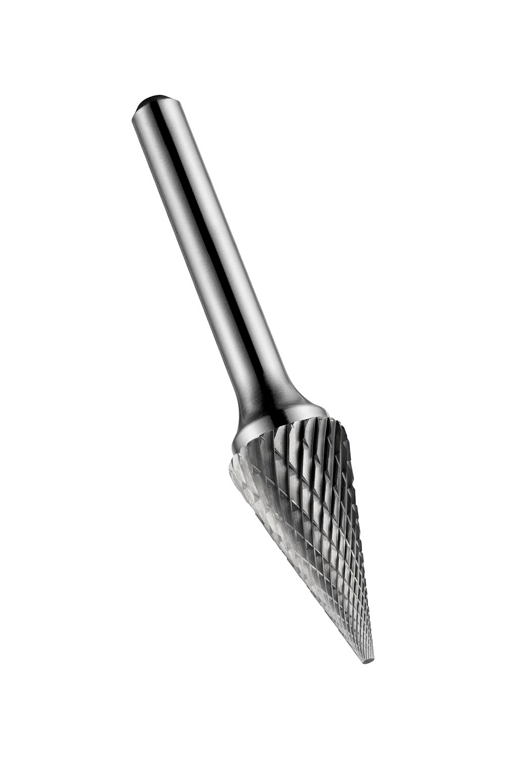 Picture of Cone Burr (M Shape), Dia. 12.7mm with 22mm Length of Cut, 71mm Length and 6mm Shank