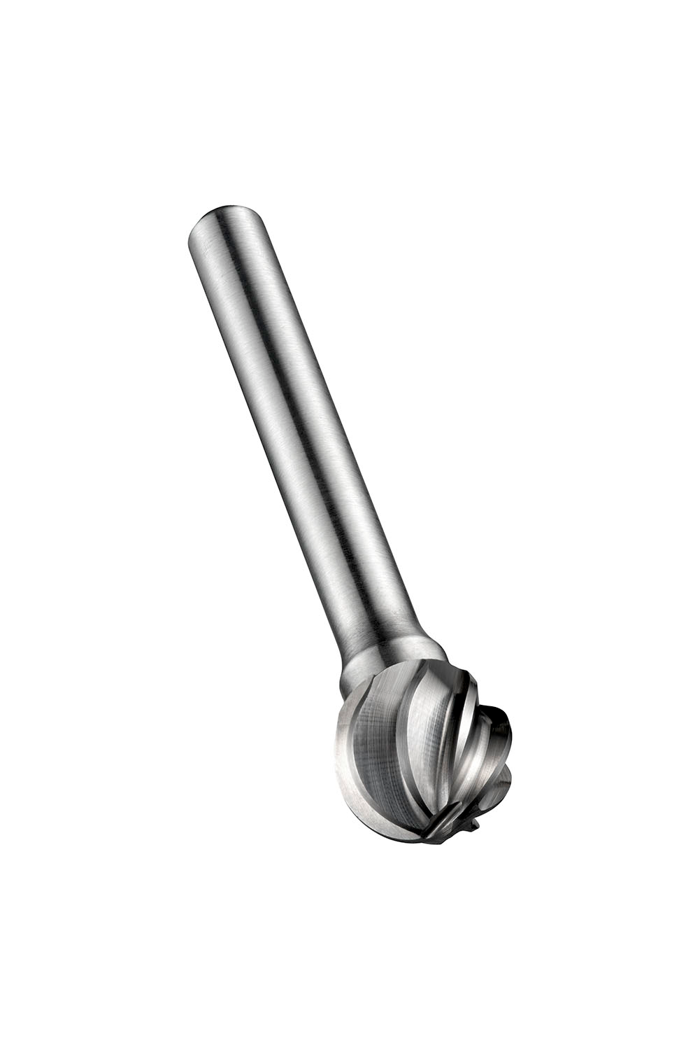 Picture of Ball Burr (D Shape), Dia. 6mm with 4.7mm Length of Cut, 50mm Length and 6mm Shank