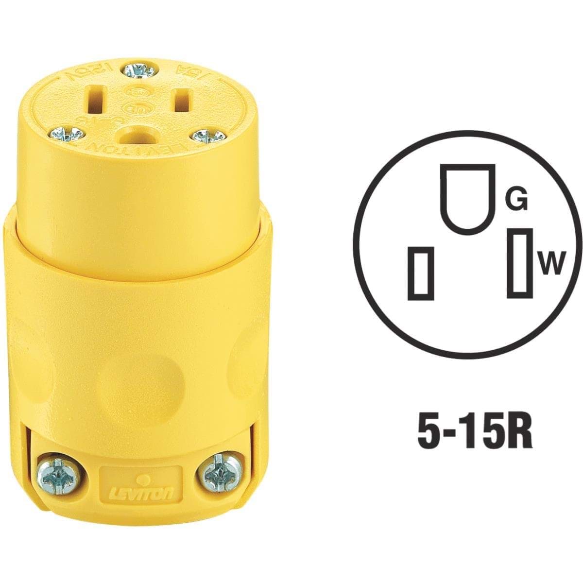 Picture of Leviton Residential Grade Cord Connector