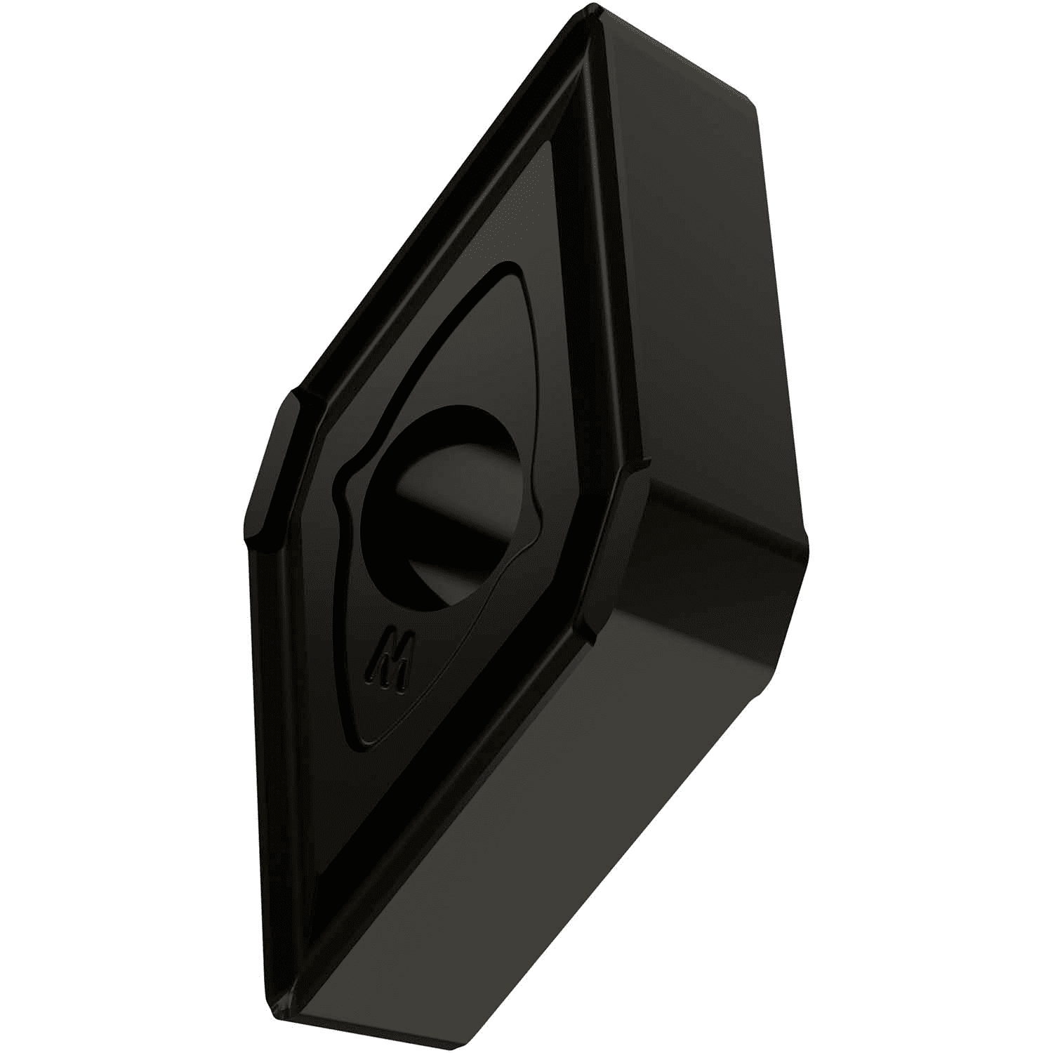 Picture of Dbl-Side Neg Turn Insert, 55° Rhomboid with ICD of 1/2", 1/4" Thick, 1/32" NR