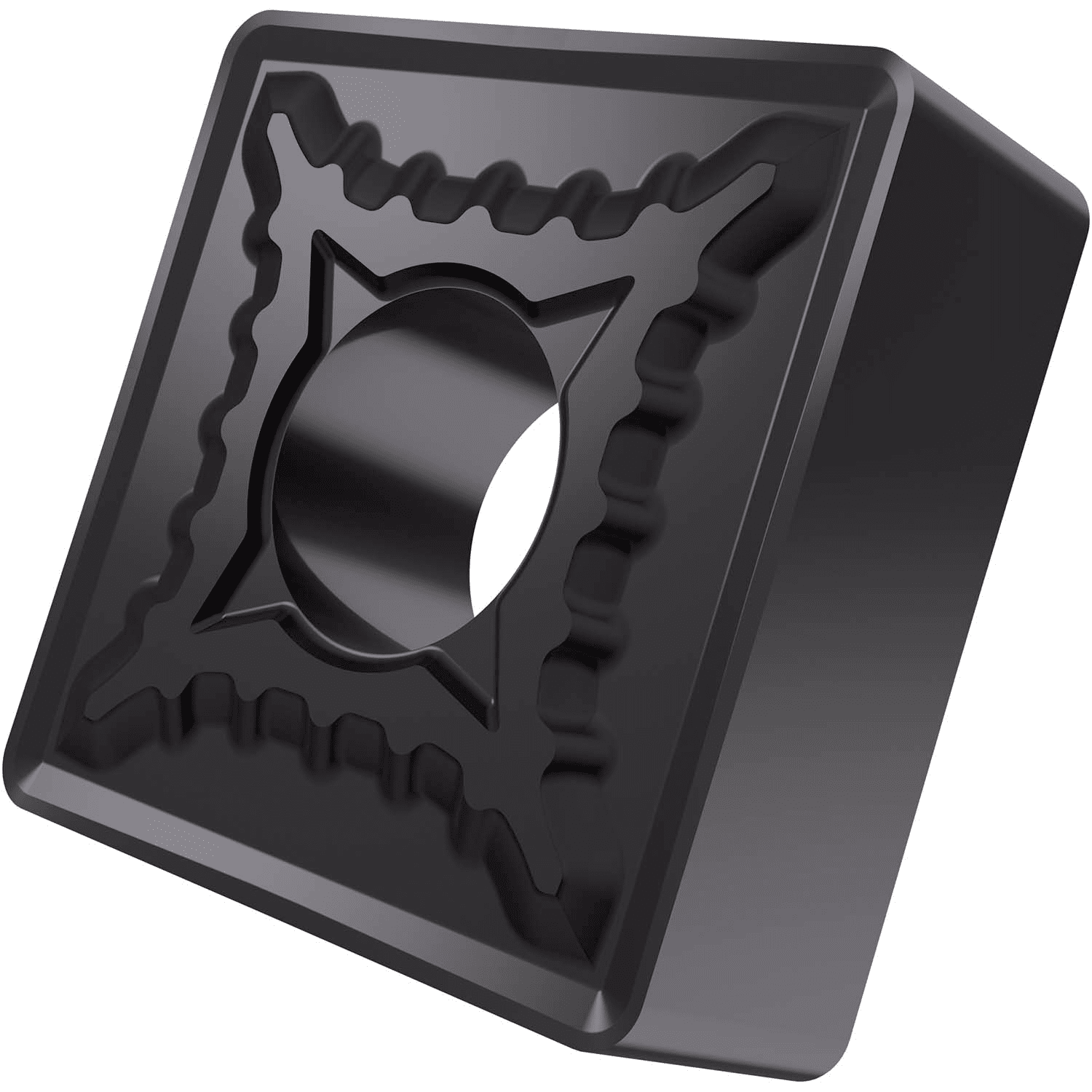 Picture of Dbl-Side Neg Turn Insert, Square with ICD of 3/4", 1/4" Thick, 3/64" NR