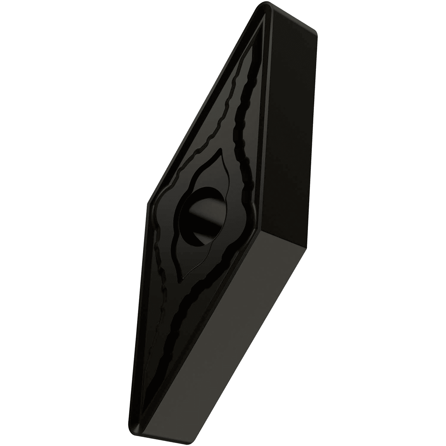 Picture of Dbl-Side Neg Turn Insert, 35° Rhomboid with ICD of 3/8", 3/16" Thick, 1/64" NR