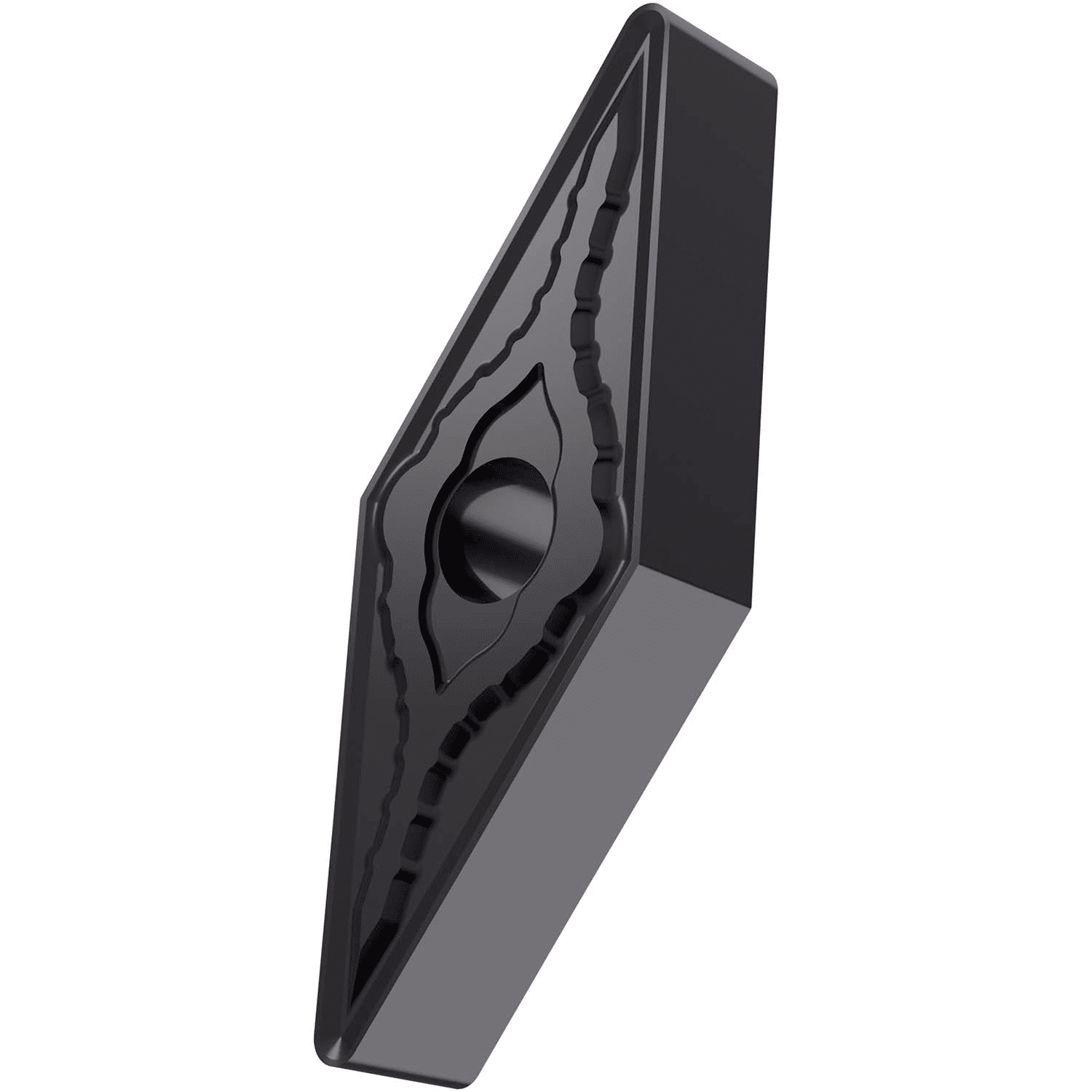 Picture of Dbl-Side Neg Turn Insert, 35° Rhomboid with ICD of 3/8", 3/16" Thick, 1/32" NR
