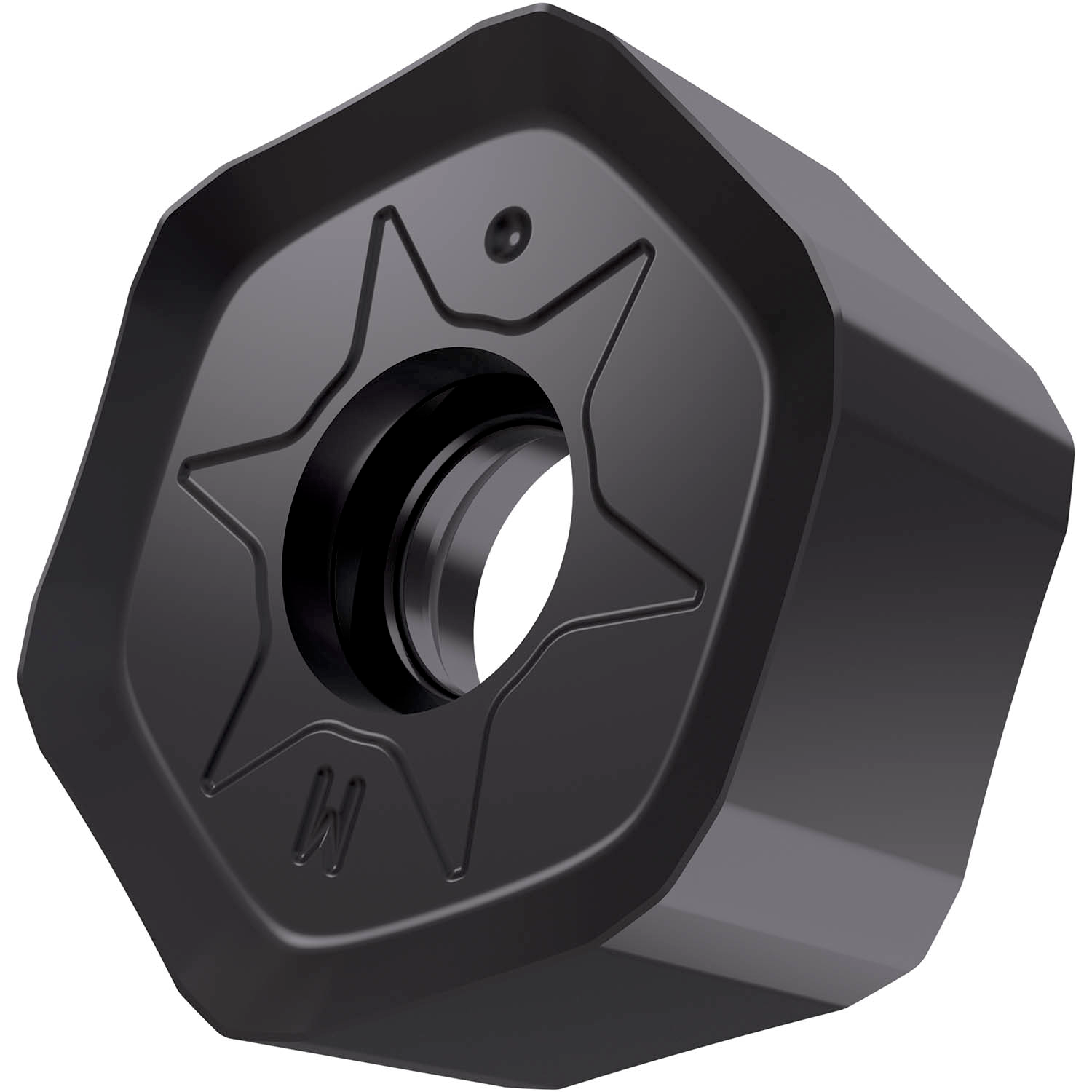 Picture of Dbl-Side Milling Insert HNGX 0906, Hectagonal for a Max Depth .1969"