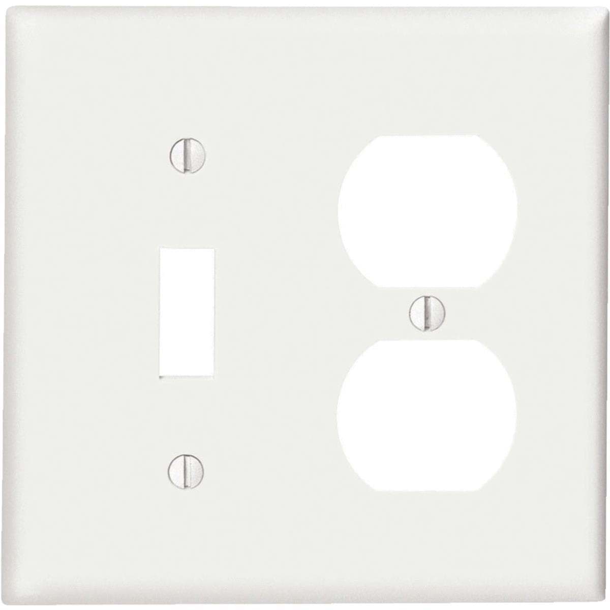 Picture of Leviton Commercial Grade Combination Wall Plate