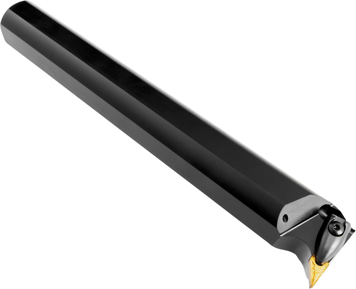 Picture of Double Clamp Boring Bar for Holding a 35° Rhombus Neg Insert with ICD of 9.525mm, 4.76mm Thick , Left Hand