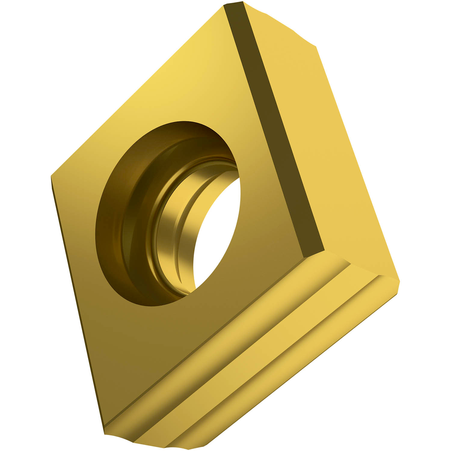 Picture of Dbl Side Disc Mill Insert, for a Cut Width of .5512" To Max .7283" with Cut Edges with Facet