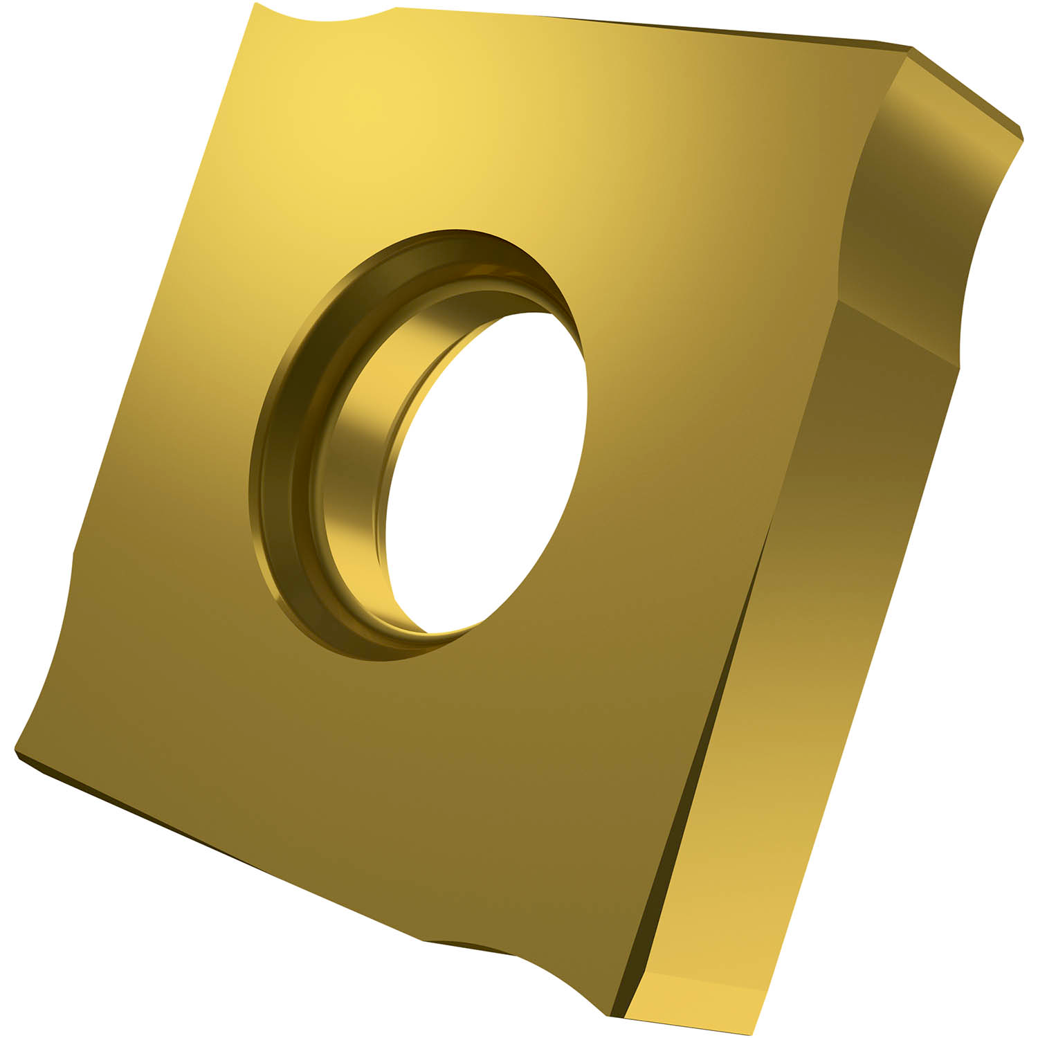 Picture of Dbl Side Disc Mill Insert, for a Cut Width of .1969" with Cut Edges with Facet