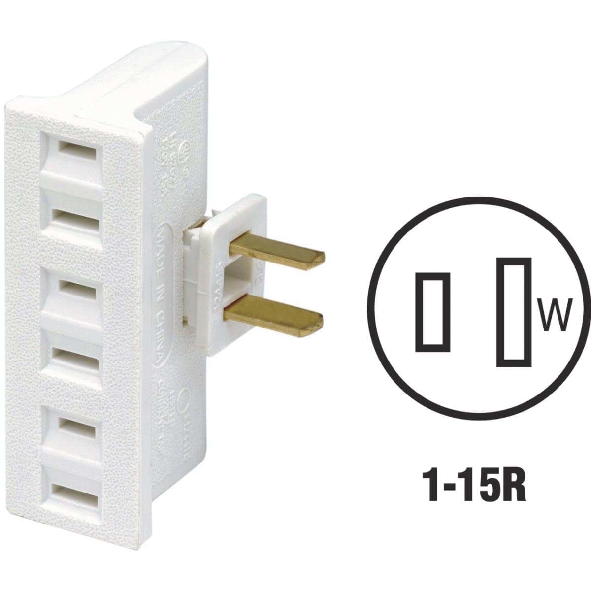 Picture of Leviton Swivel Triple Tap