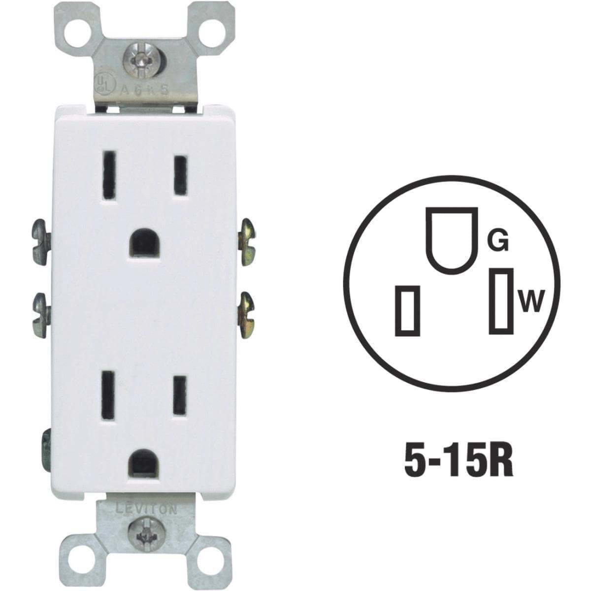 Picture of Leviton Decora Duplex Outlet